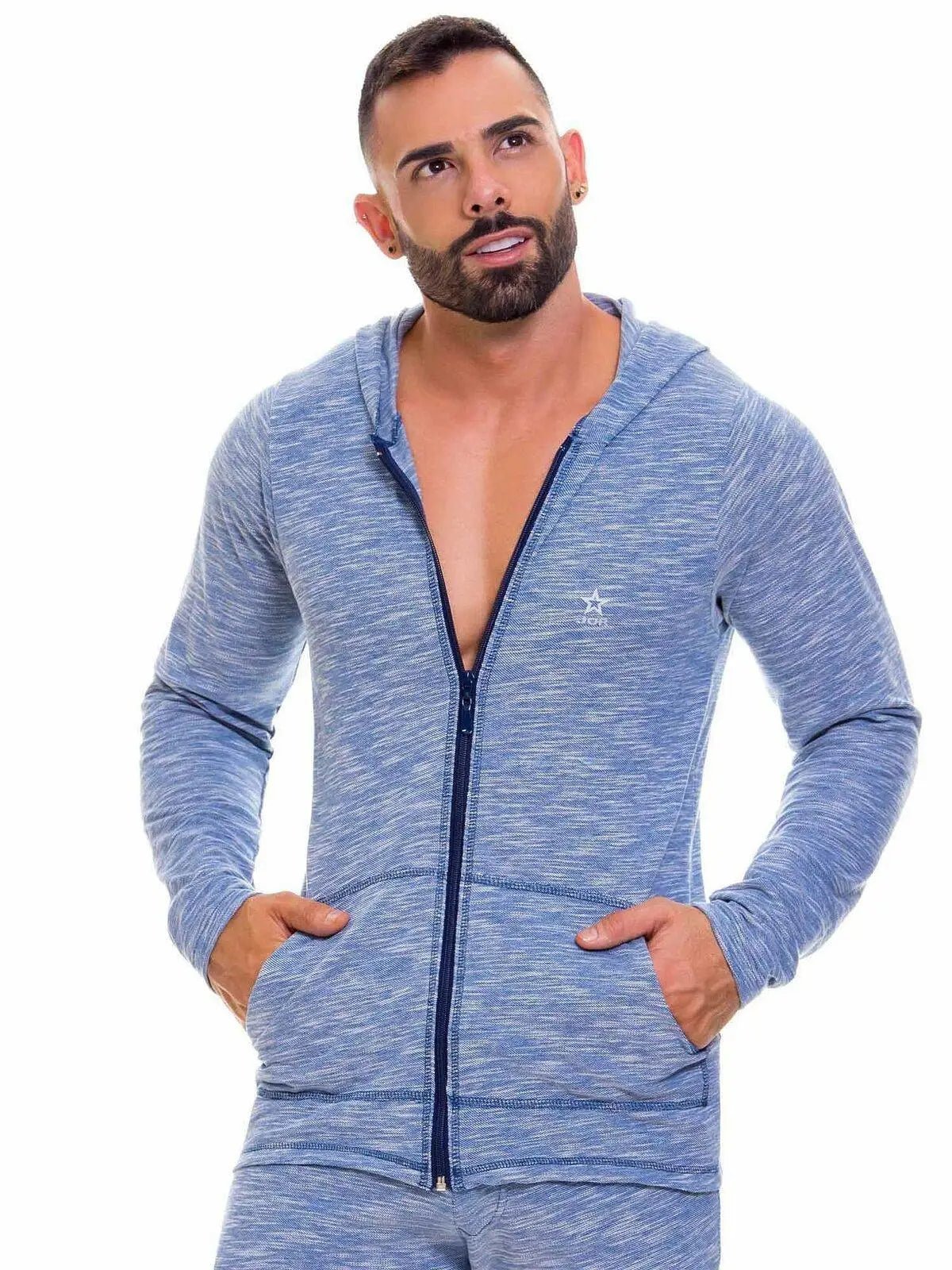 JOR 0684 Hoodie Herren Sweatshirt Kapuzenpulli Sweatshirt mit Kapuze Fitness - noodosz