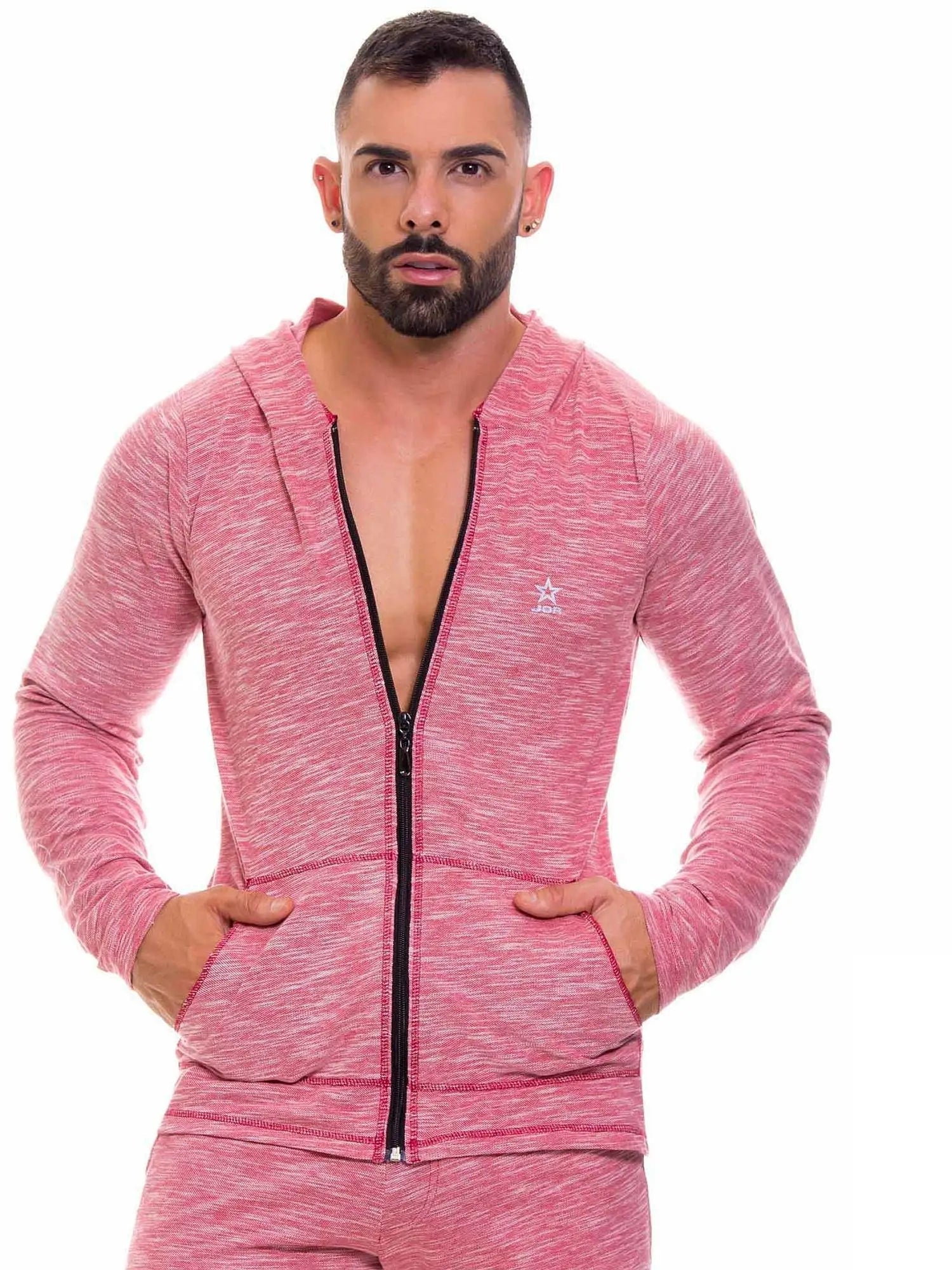 JOR 0684 Hoodie Herren Sweatshirt Kapuzenpulli Sweatshirt mit Kapuze Fitness - noodosz