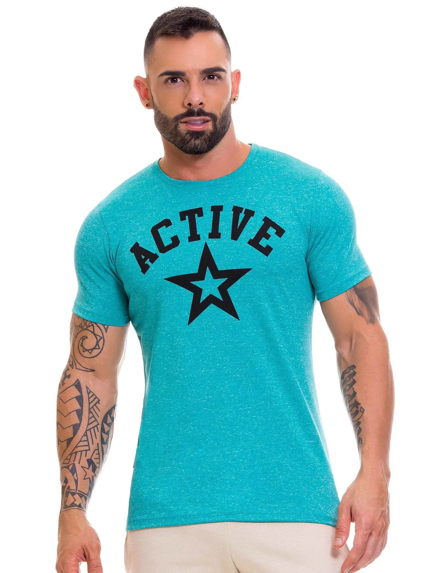 JOR 0690 ACTIVE Muscle T-Shirt Sport Fitness Gym Muscleshirt Trainingsshirt - noodosz