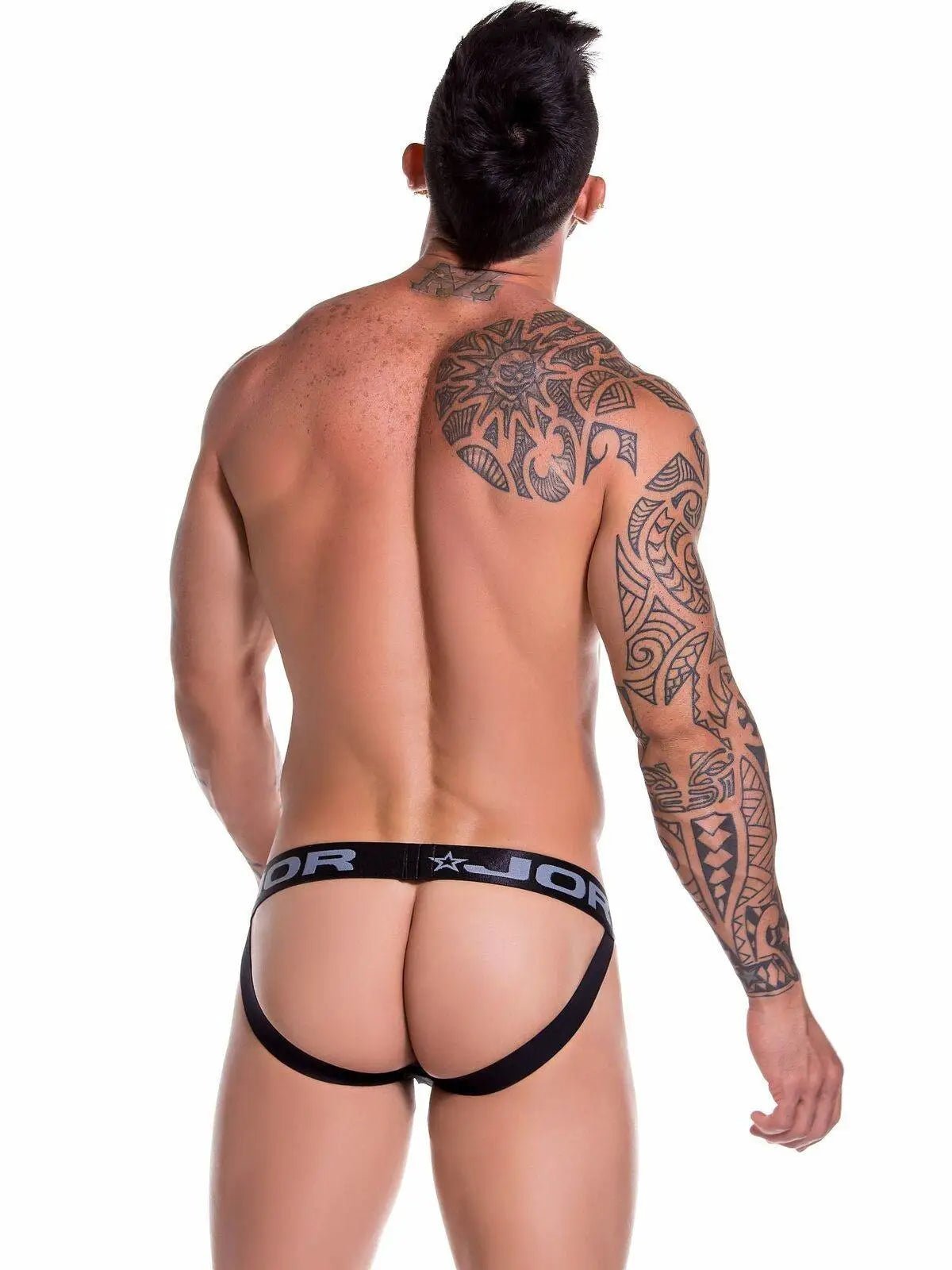 JOR 0731 - Jock Jockstrap Slip Mesh Netz Fishnet Unterhose Underwear transparent - noodosz