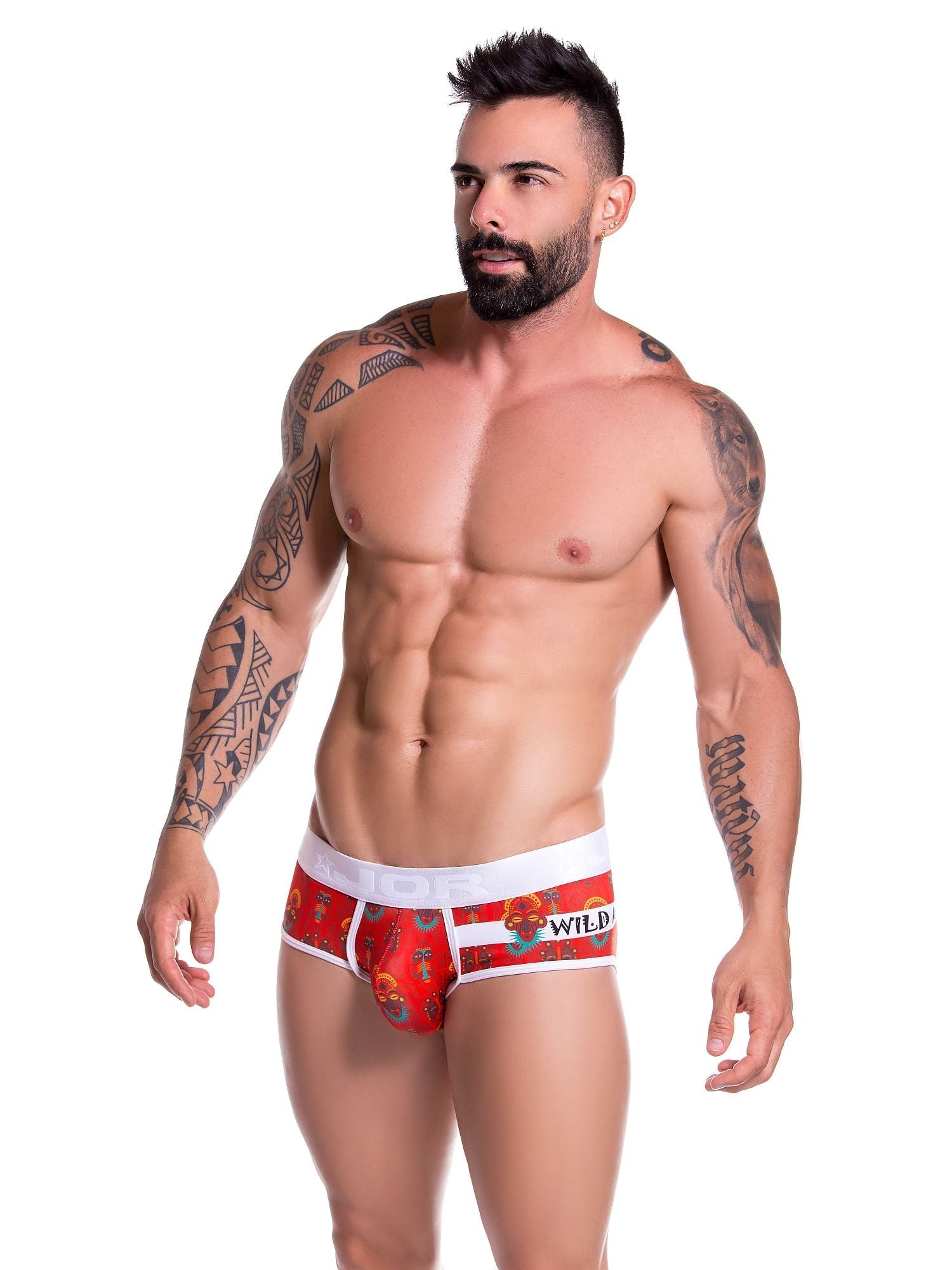 JOR 0744 TRIBAL Herren Slip Unterhose Brief bedruckt mit Motiv - Jor - Shop Deutschland Noodosz