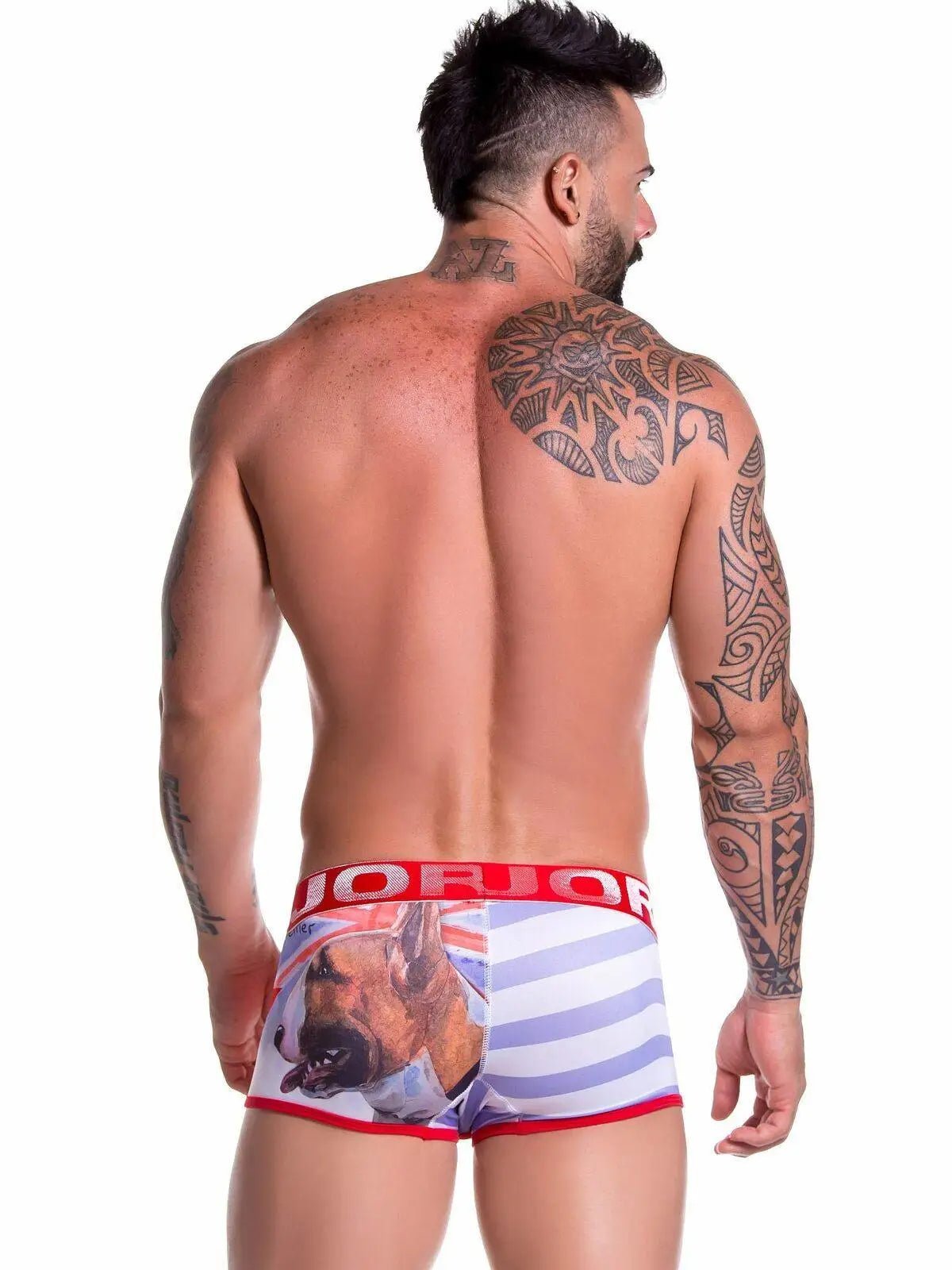 JOR 0751 BRITISH Herren Boxer Boxershorts Unterhose bedruckt mit Motiv Trunk Panties - noodosz