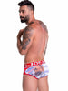 JOR 0752 BRITISH Herren Slip Streifen Bulldog Brief mit Motiv bunt bedruckt Underwear - noodosz
