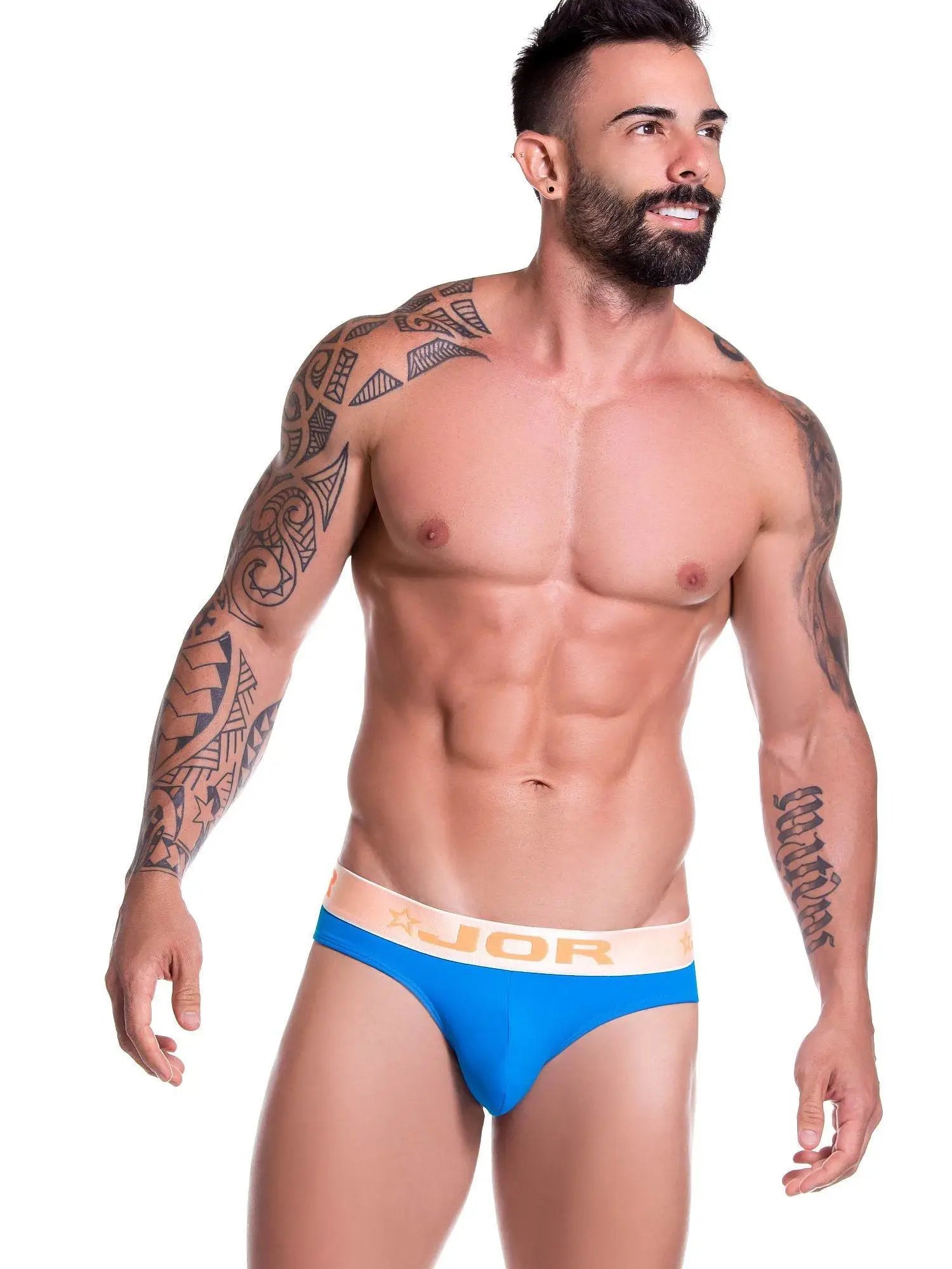 JOR 0759 VIBES Herren - Badehose Badeslip Bademode Swimwear Brief - noodosz