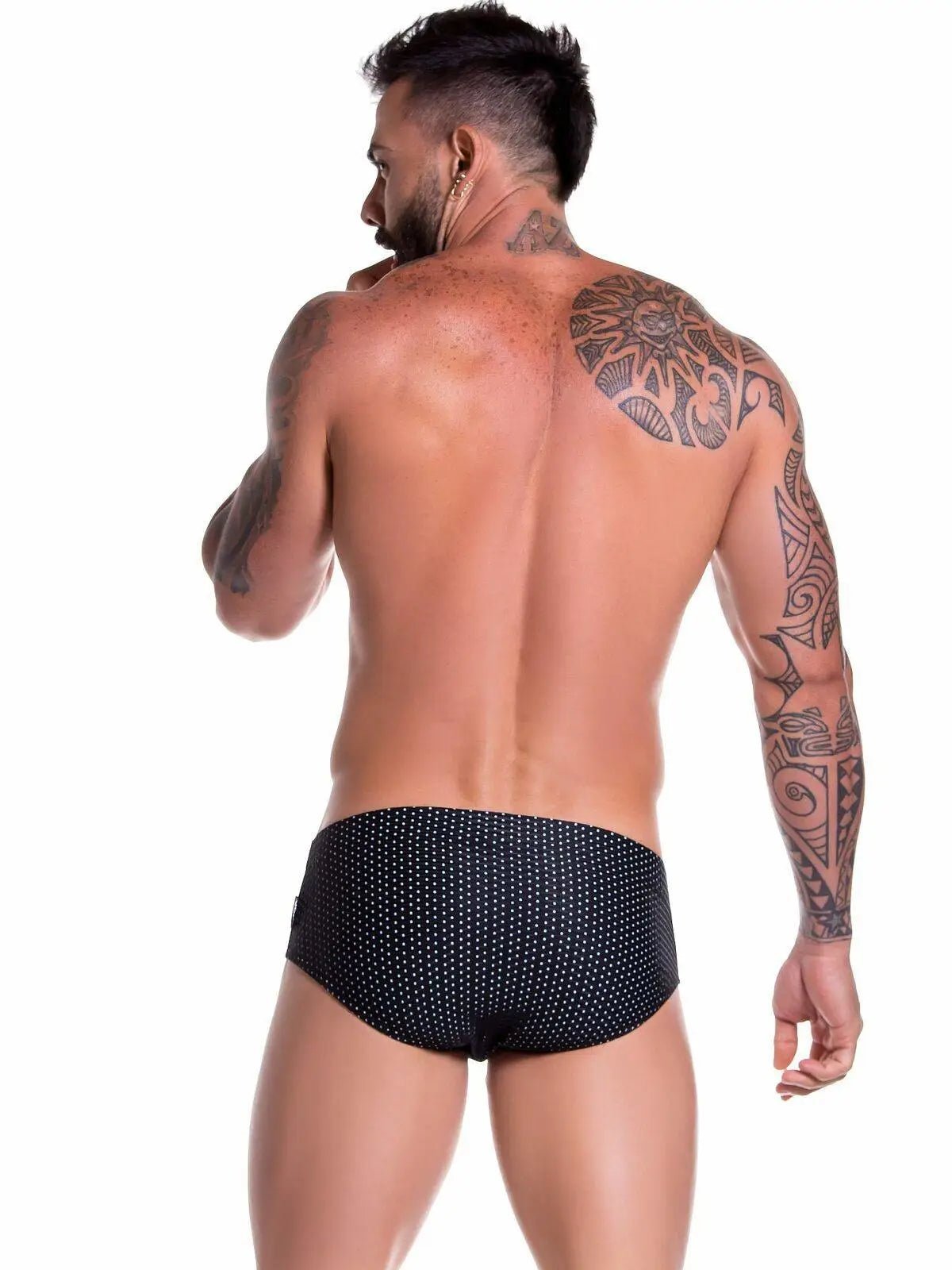 JOR 0760 SUGAR Herren - Badehose Badeslip Bademode Badetanga Surf Neonfarben - noodosz