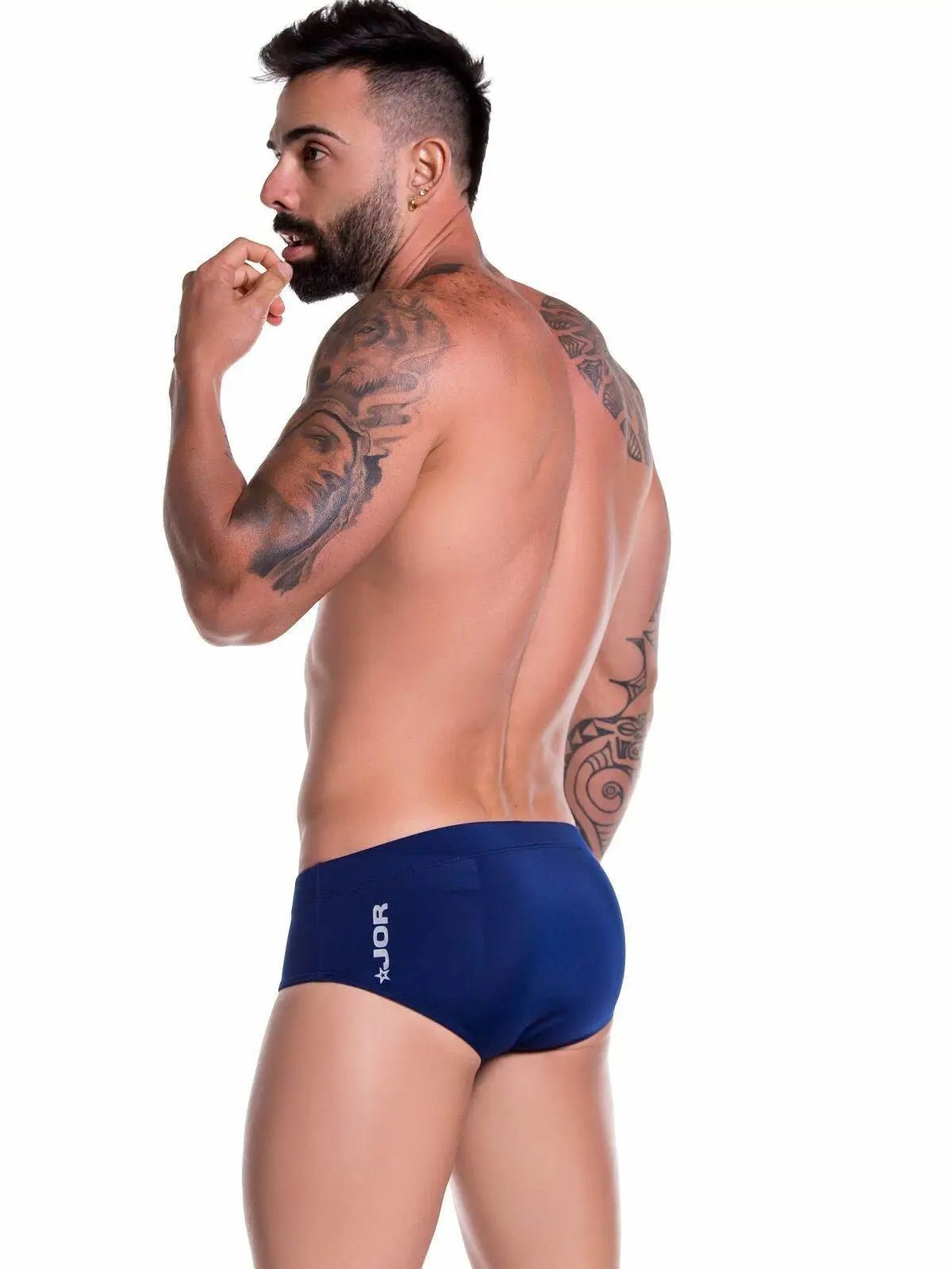 JOR 0762 SUNGA Herren - Badehose Badeslip Bademode Badetanga Surf Neonfarben - noodosz