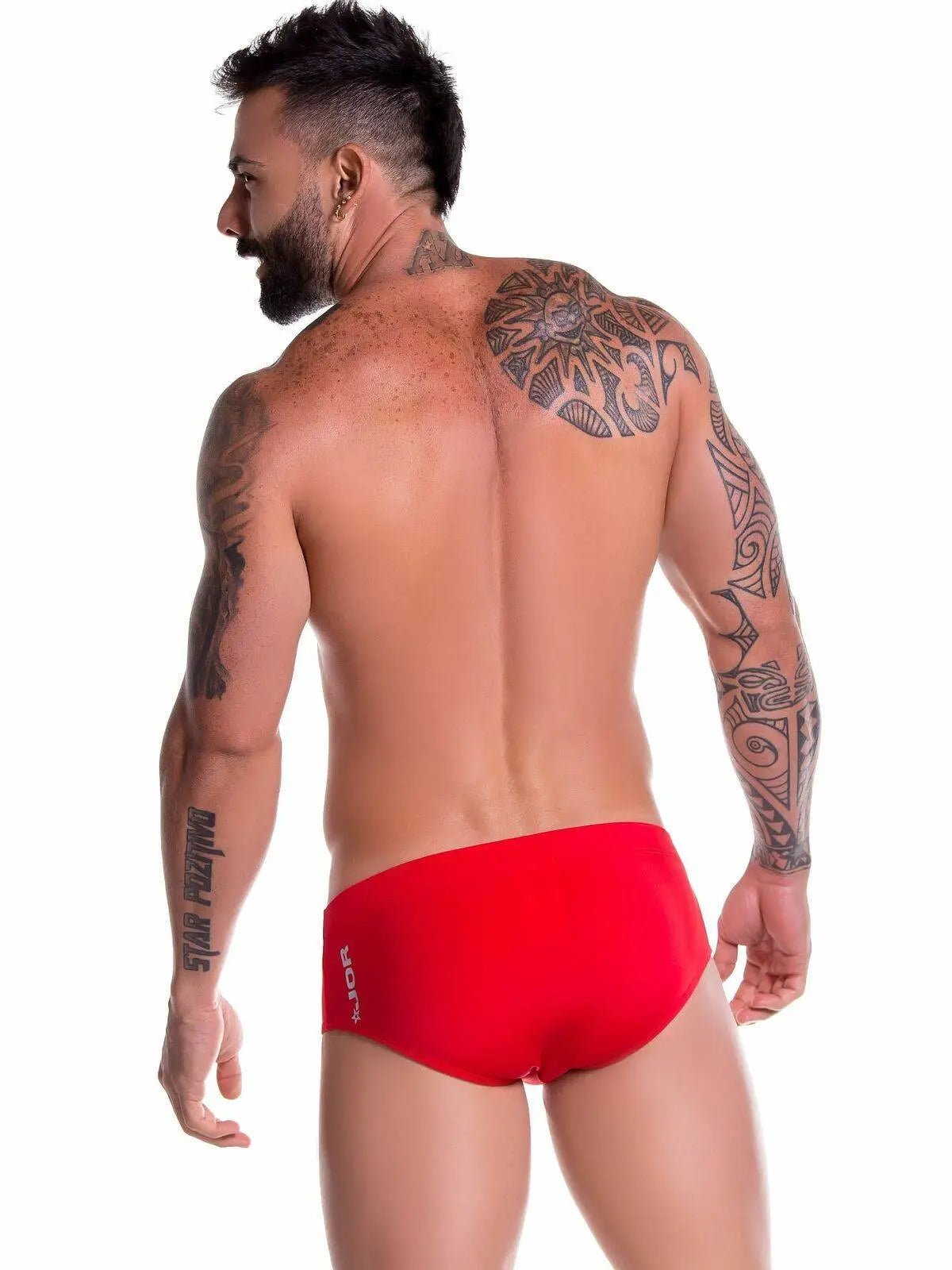 JOR 0762 SUNGA Herren - Badehose Badeslip Bademode Badetanga Surf Neonfarben - noodosz