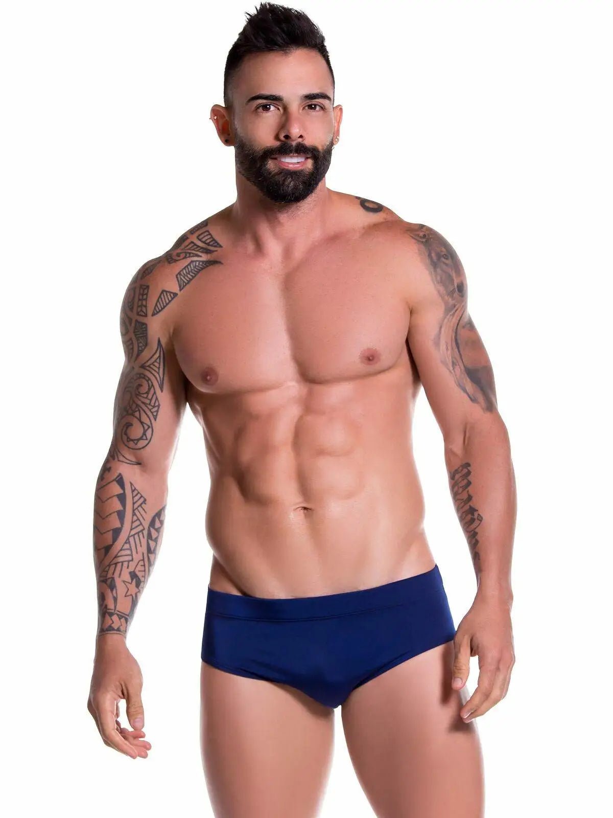 JOR 0762 SUNGA Herren - Badehose Badeslip Bademode Badetanga Surf Neonfarben - noodosz