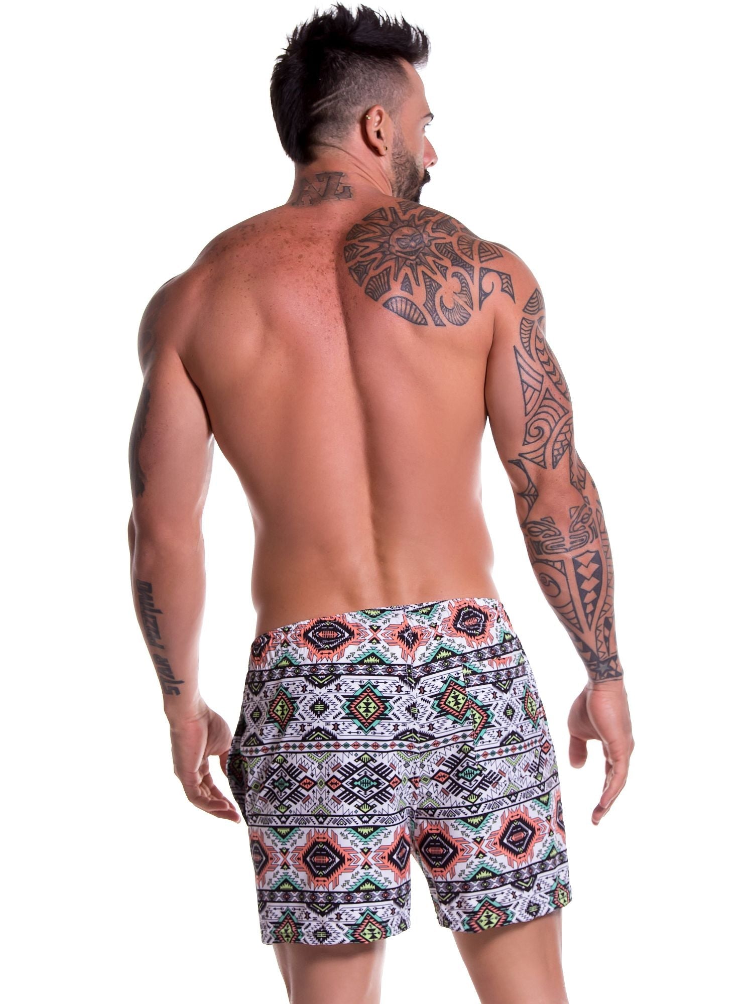 JOR 0772 TRIBAL Badeshorts, Boardshorts bedruckt - noodosz - Jor - Kleidung & Accessoires:Herrenmode:Bademode