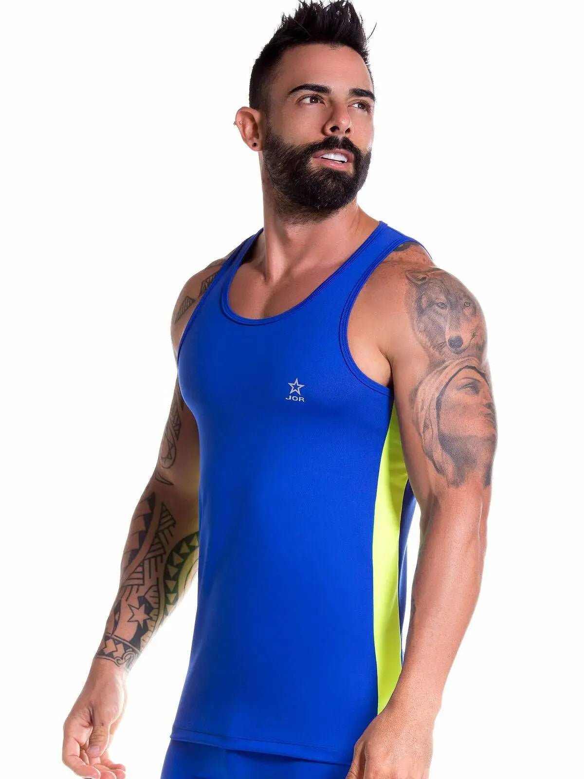 JOR 0789 Tank Top Muscleshirt Stringer Fitness Laufen Tights - noodosz