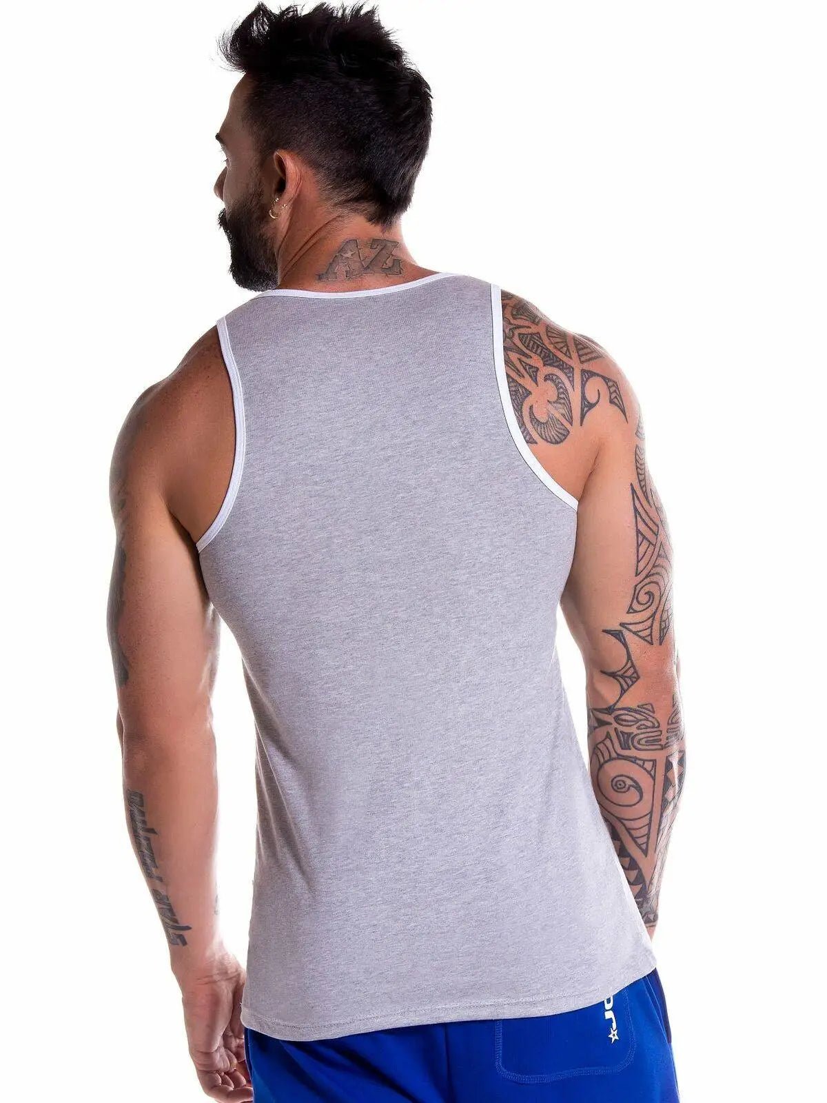 JOR 0793 BOSTON Herren Stringer Fitness Tank Top Muscleshirt Gym Trainingsshirt - noodosz