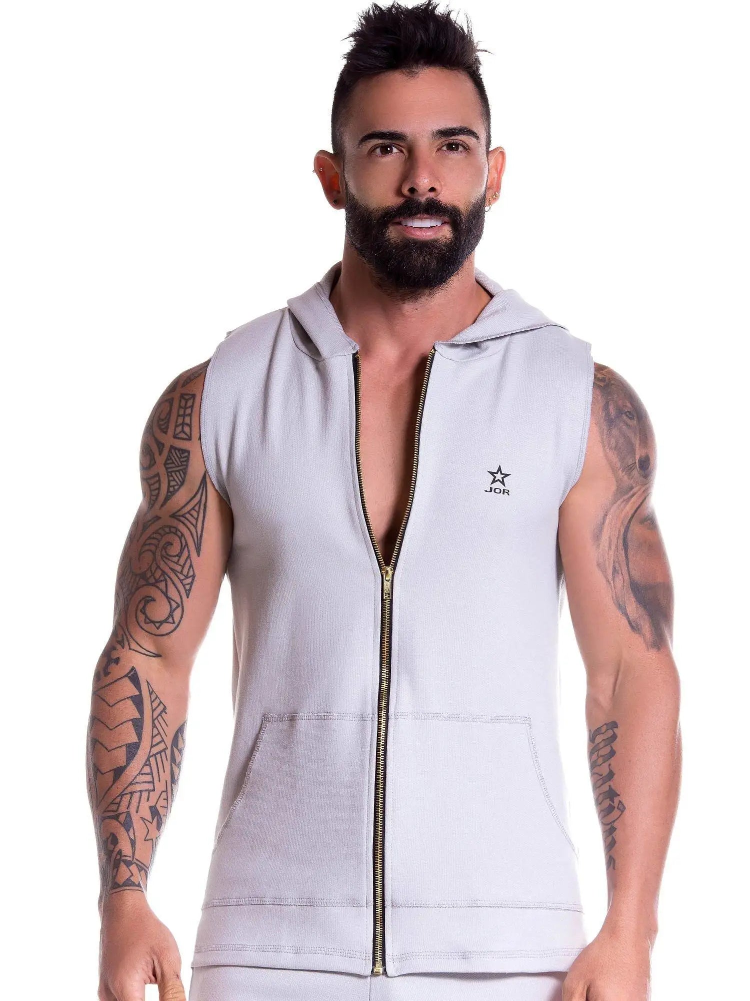 JOR 0796 Sweat à capuche pour homme Sweat à capuche avec capuche Fitness 