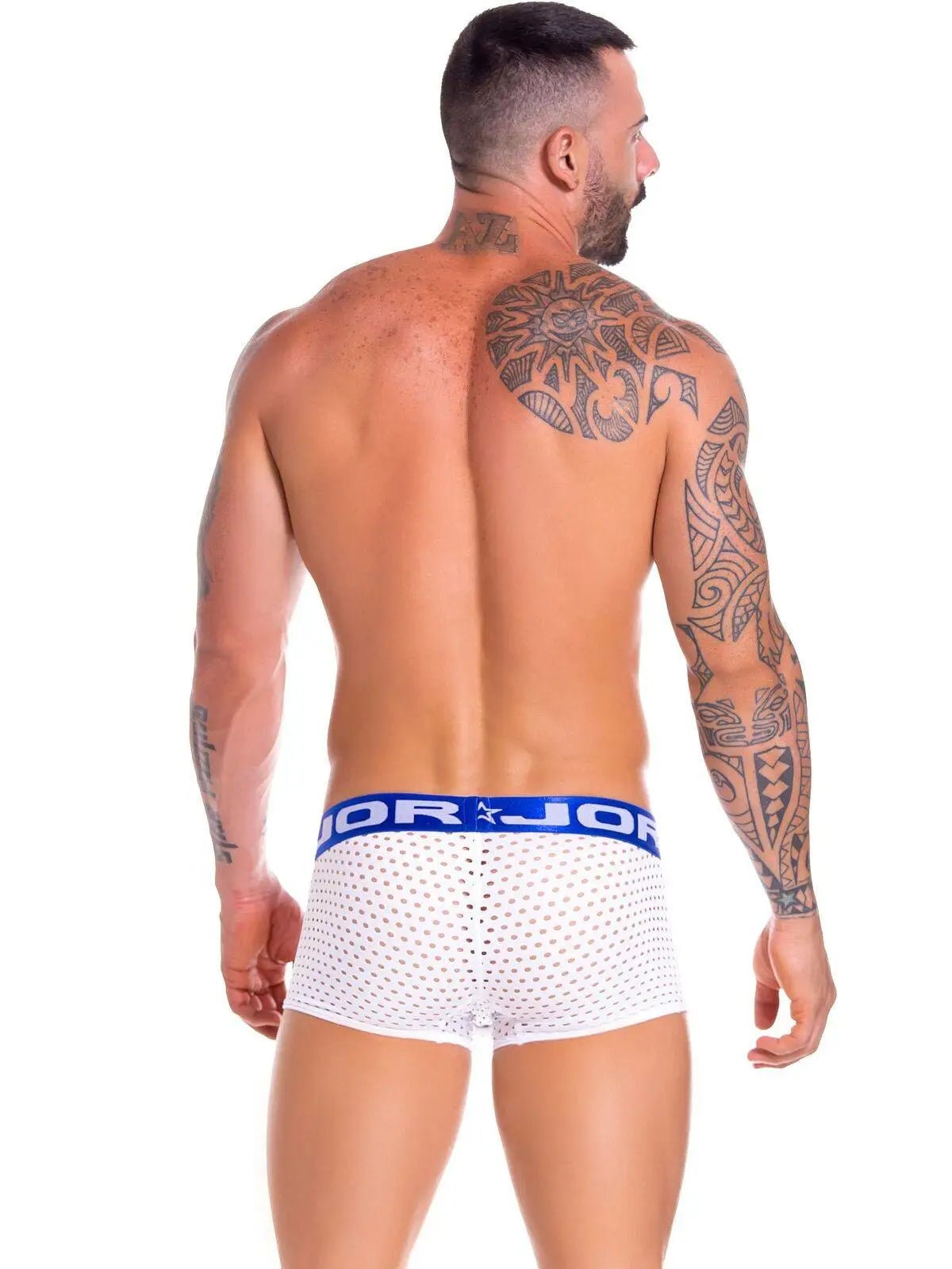 JOR 0822 STEREO Herren Boxer Boxershorts Unterhose Pantie Trunk Retroboxer Mesh Netz - noodosz