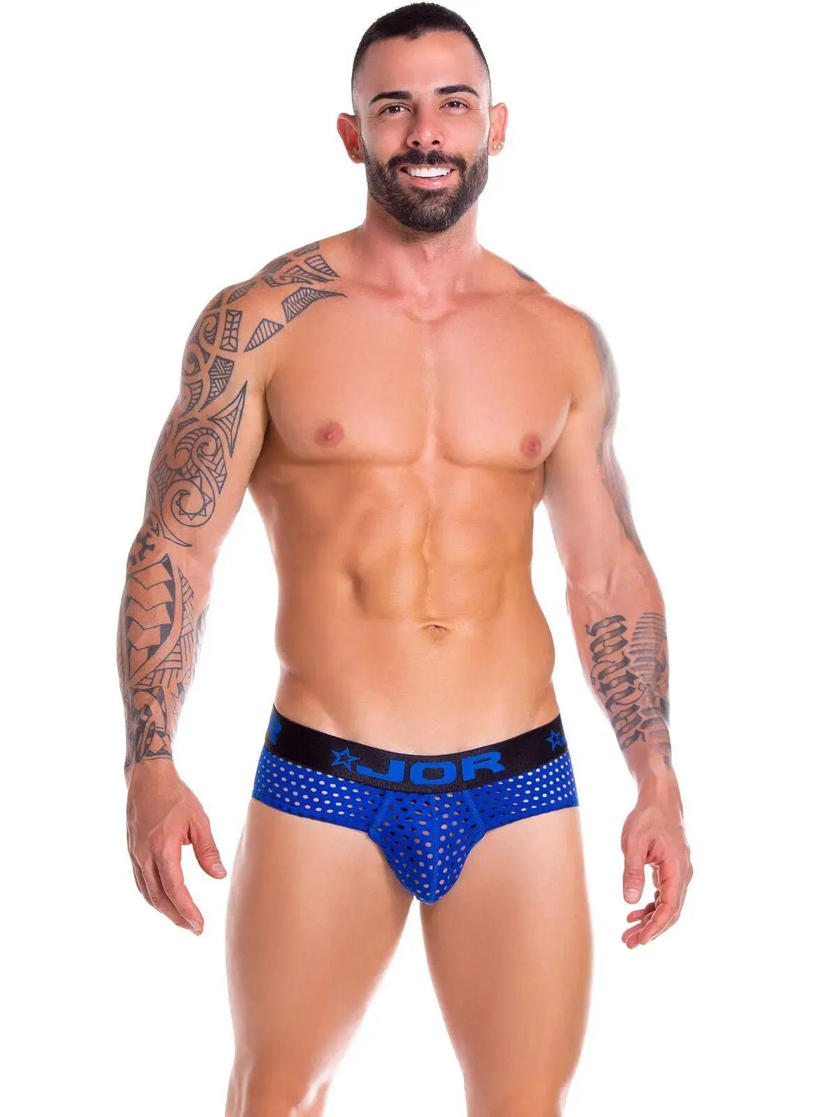 JOR 0823 STEREO Herren Unterhose Slip Brief Hipster Mesh Netz - Unterwäsche - noodosz