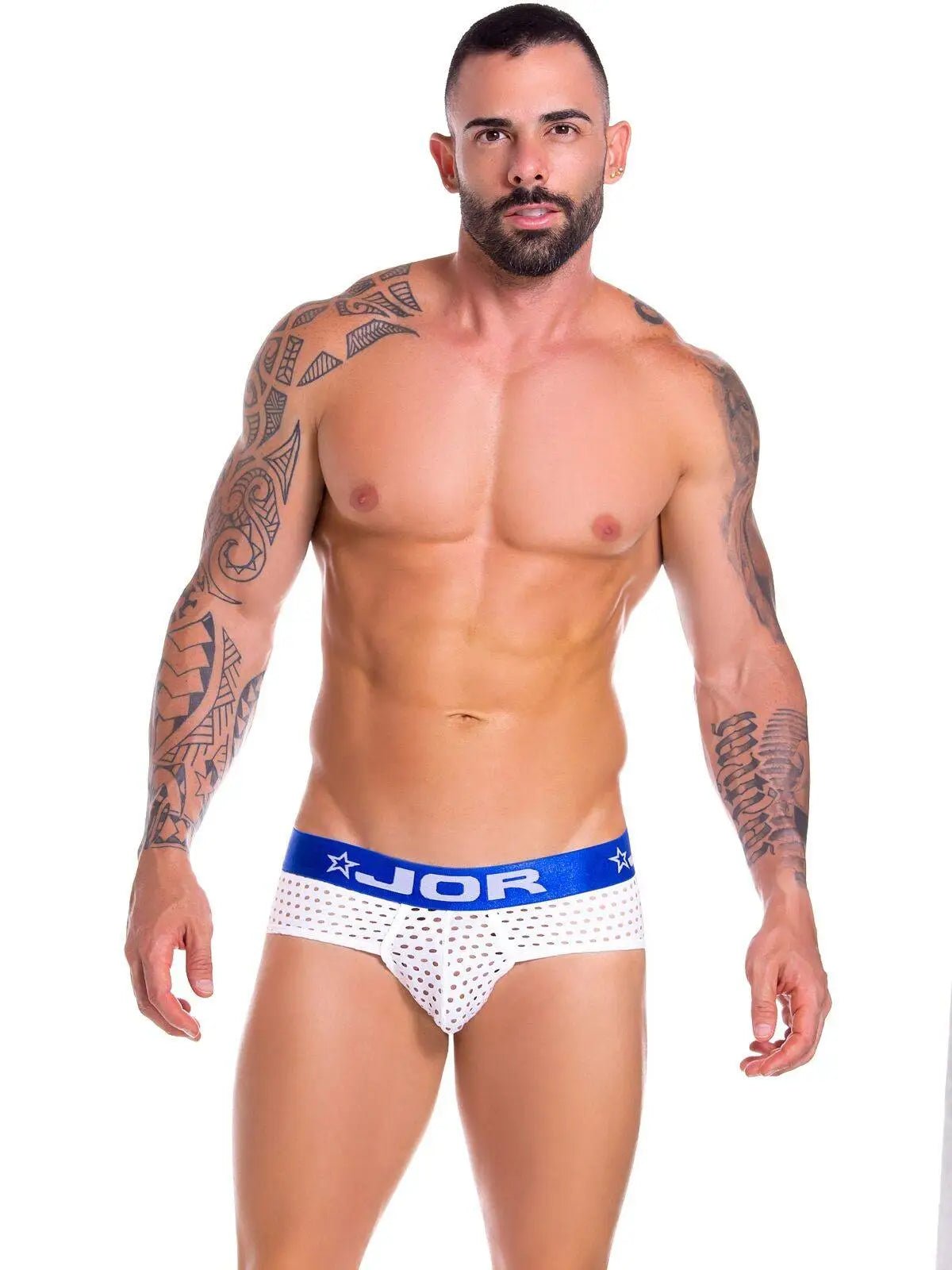 JOR 0823 STEREO Herren Unterhose Slip Brief Hipster Mesh Netz - Unterwäsche - noodosz