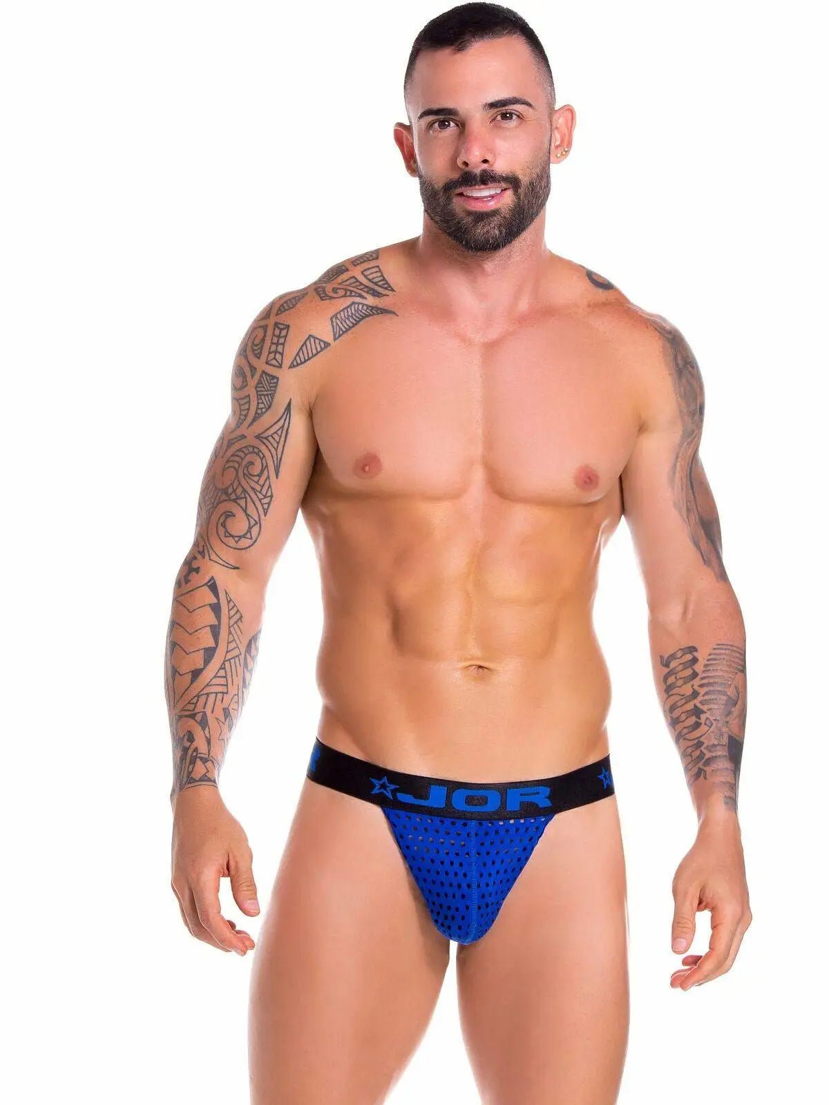 JOR 0825 STEREO Herren Sexy Jock Jockstr Mesh Netz Unterwäsche - noodosz