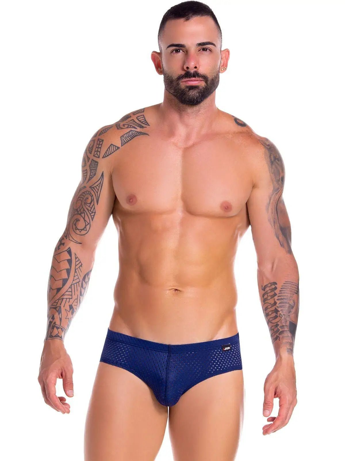 JOR 0833 GIPSY transparenter Herren Unterhose Slip Brief Hipster Mesh Netz - noodosz