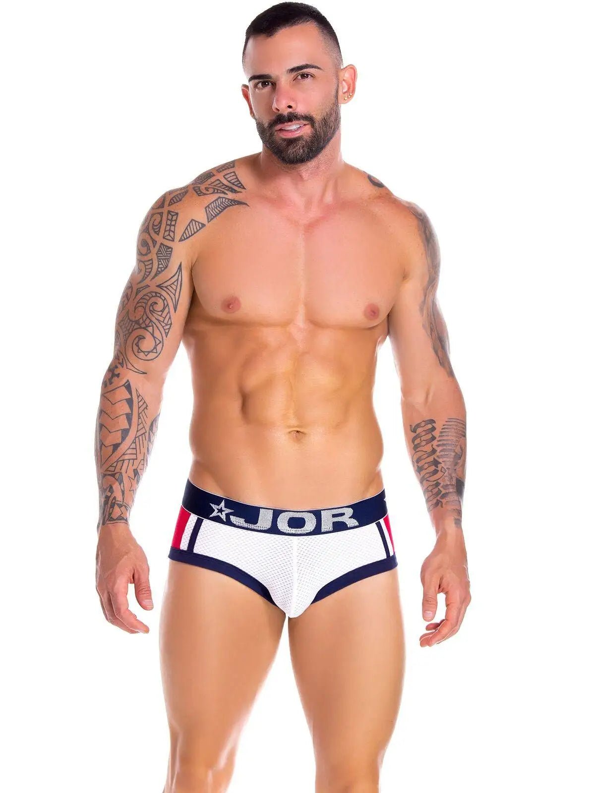 JOR 0846 Herren Unterhose Slip Brief Hipster Mesh Netz - Unterwäsche - noodosz