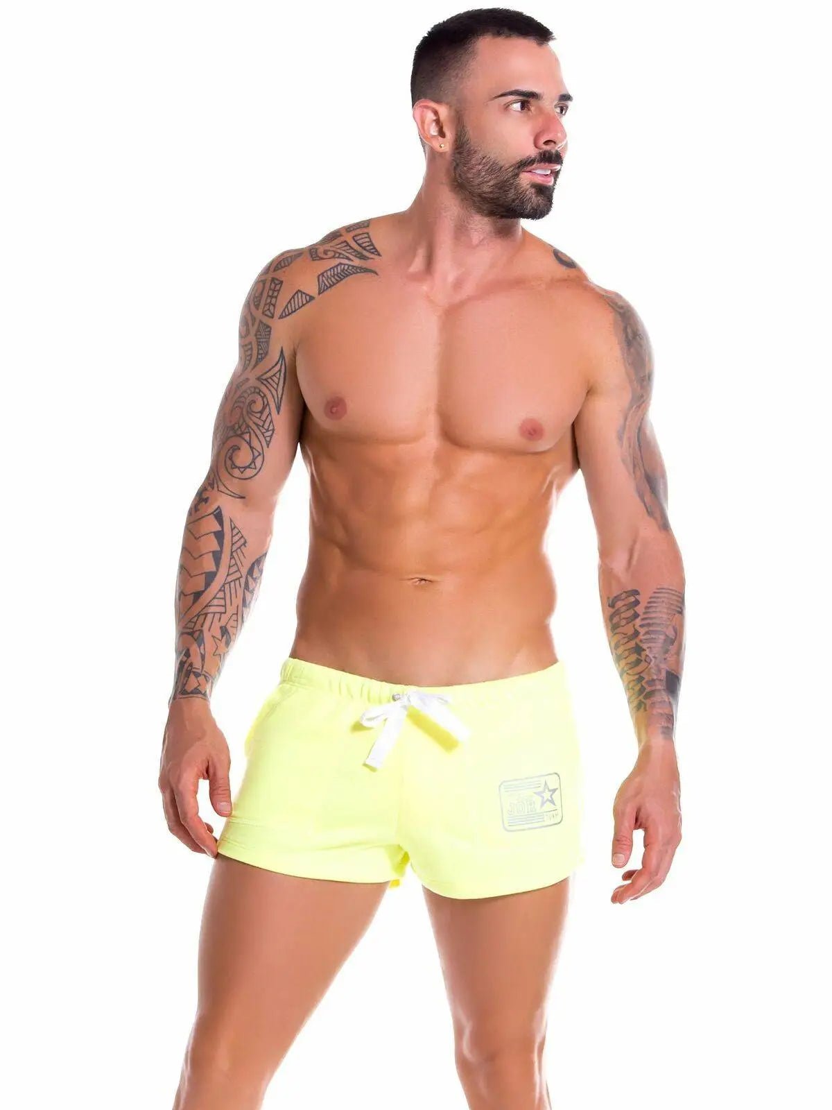 JOR 0932 kurze Sporthose Laufhose Sprintershorts Pyjamahose - noodosz