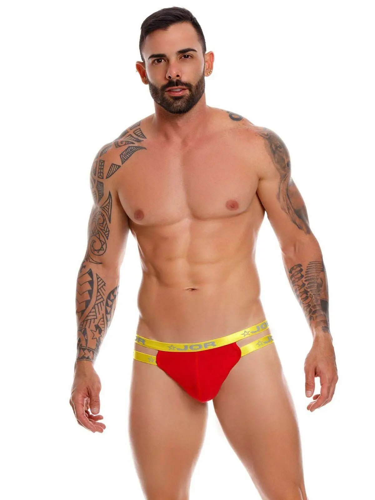 JOR 0941 POWER - Herren Sexy G-String strap String Tanga Slip Mesh Netz Thong - noodosz