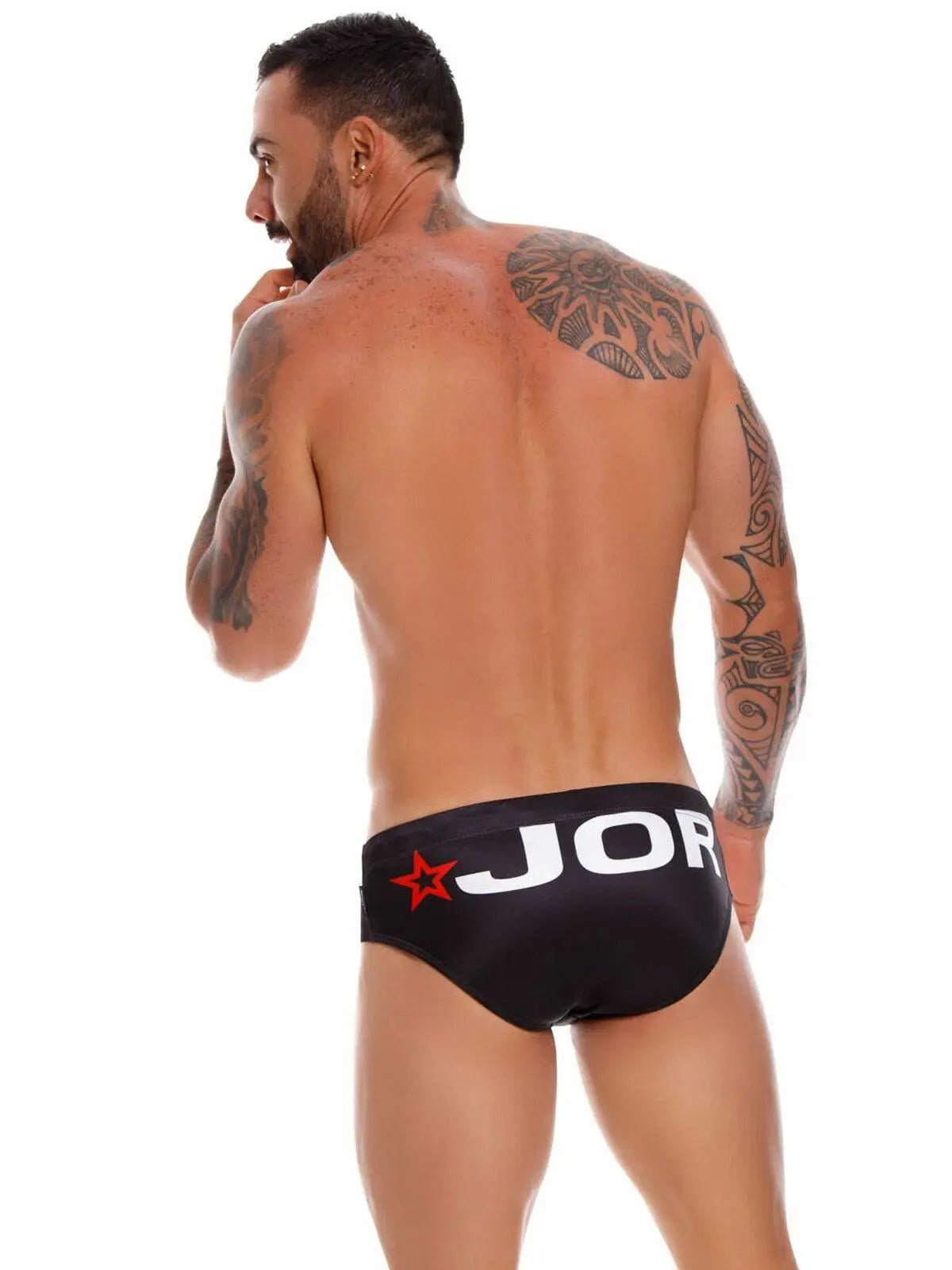 JOR 1018 LOGO Badehose Badeslip Swimwear WOW! Logo - noodosz