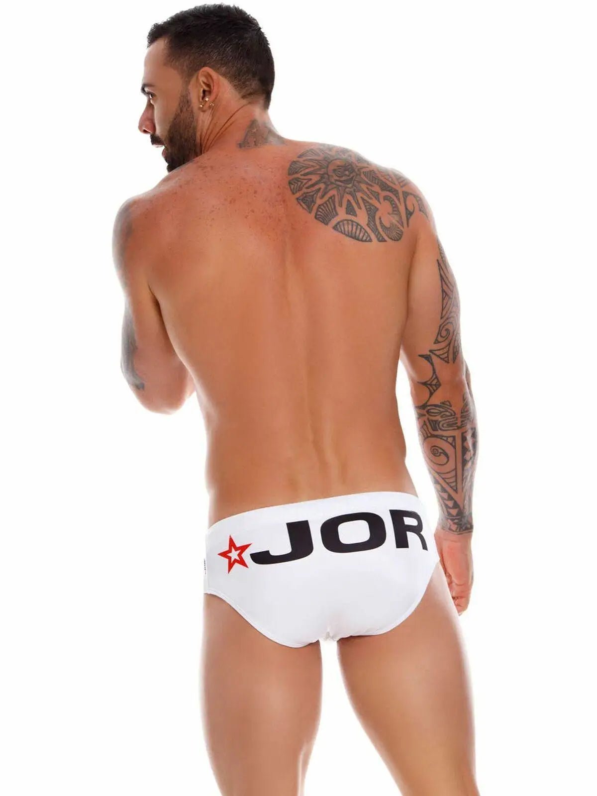 JOR 1018 LOGO Badehose Badeslip Swimwear WOW! Logo - noodosz