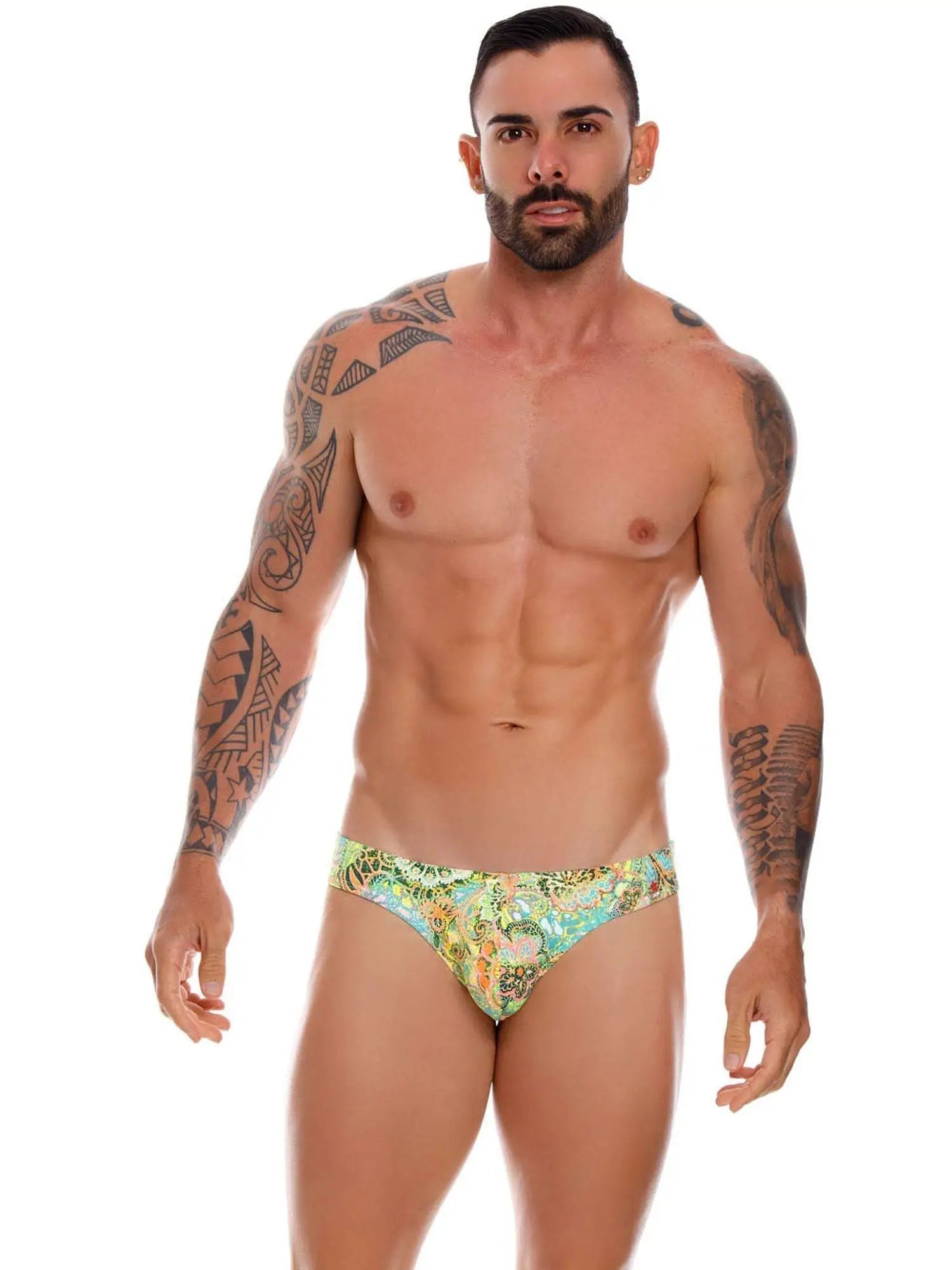 JOR 1024 SUNNY Herren - Badehose Badeslip Bademode Badatanga Minislip - noodosz