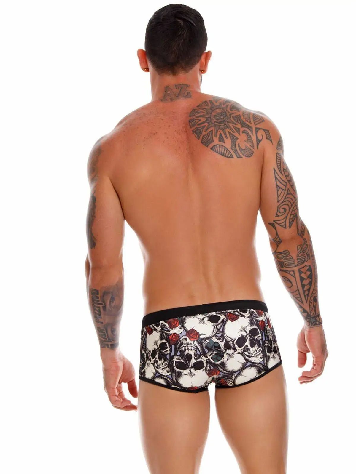 JOR 1034 Herren Badehose Badeslip mit Motiv Skull Totenkopf - noodosz JOR 1034 Herren Badehose Badeslip mit Motiv Skull Totenkopf Jor Kleidung & Accessoires:Herren:Herrenmode:Bademode nudosz.myshopify.com
