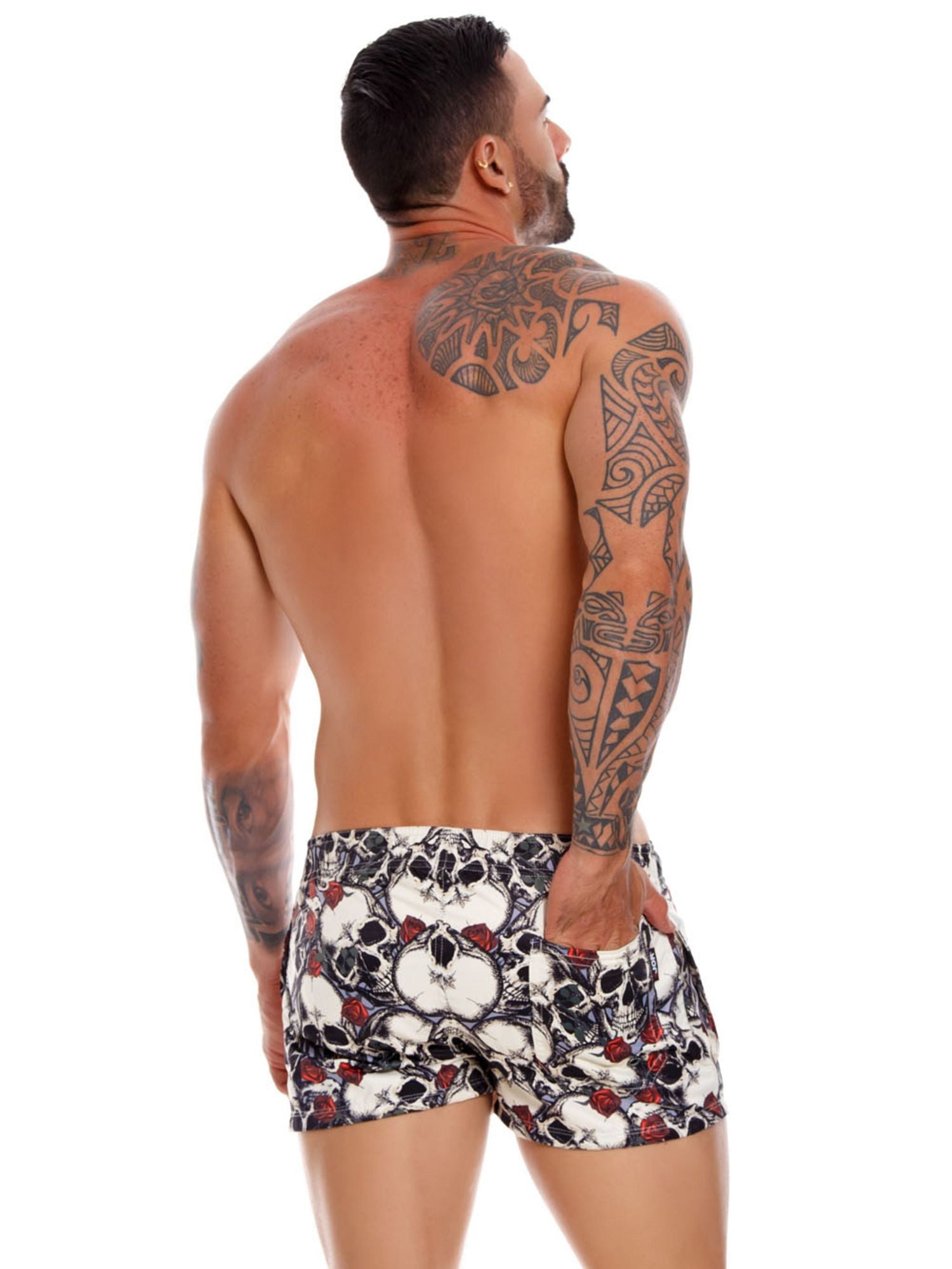 JOR 1040 WASABI Herren Badeshorts, Surfershorts bedruckt - noodosz - Jor - Kleidung & Accessoires:Herren:Herrenmode:Bademode