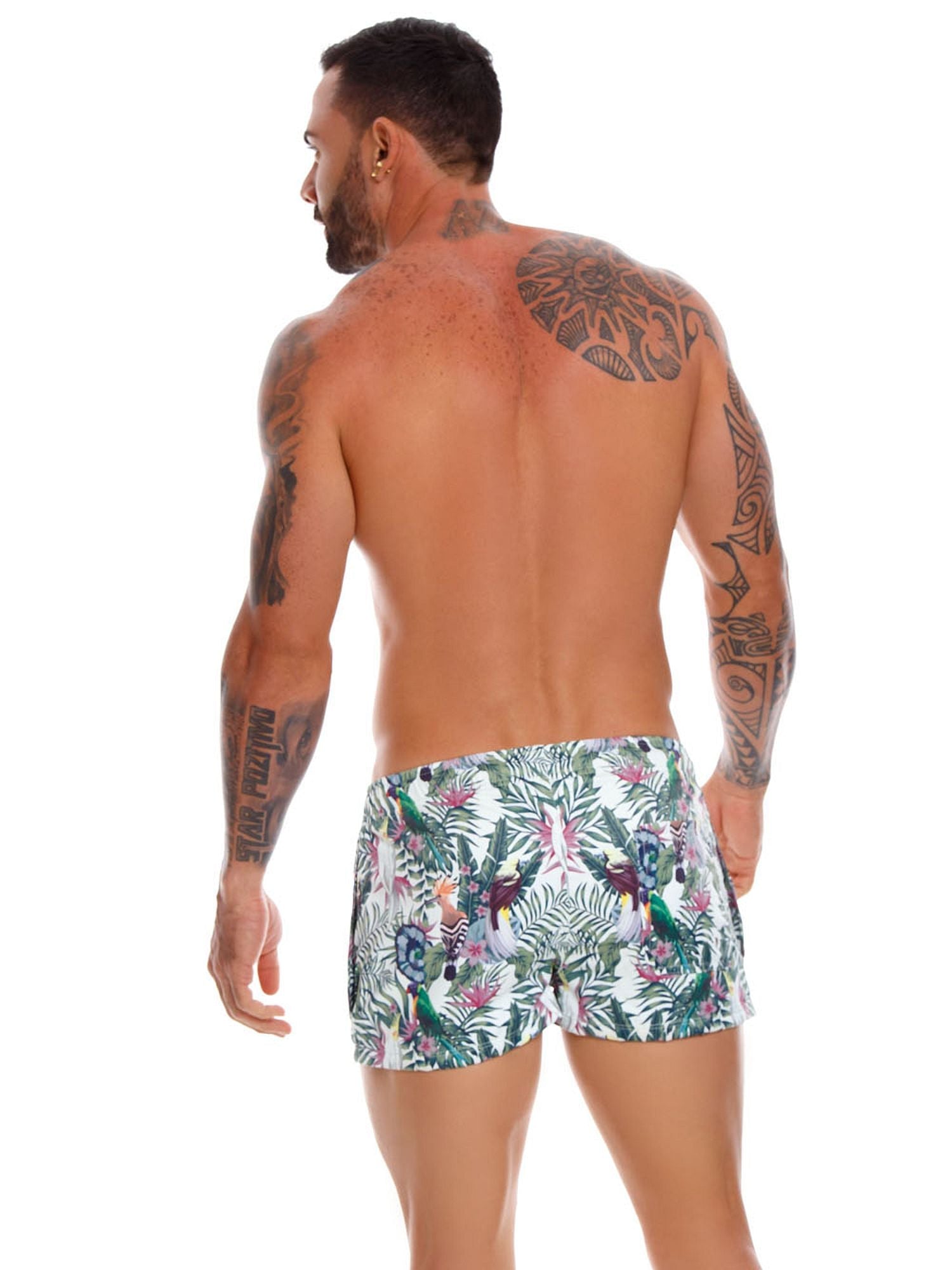 JOR 1042 FOREST Herren Badeshorts, Surfershorts bedruckt - noodosz - Jor - Kleidung & Accessoires:Herren:Herrenmode:Bademode