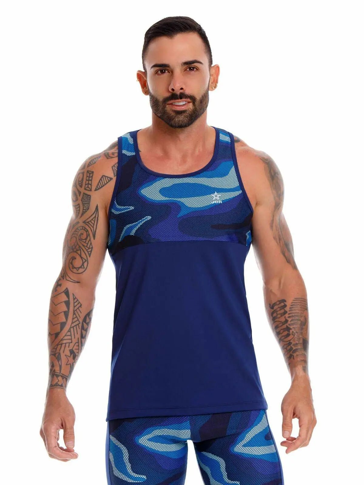 JOR 1064 ACTION Herren Tank Top Muscleshirt Trainings Shirt Achelshirt Fitness Gym Muke - noodosz