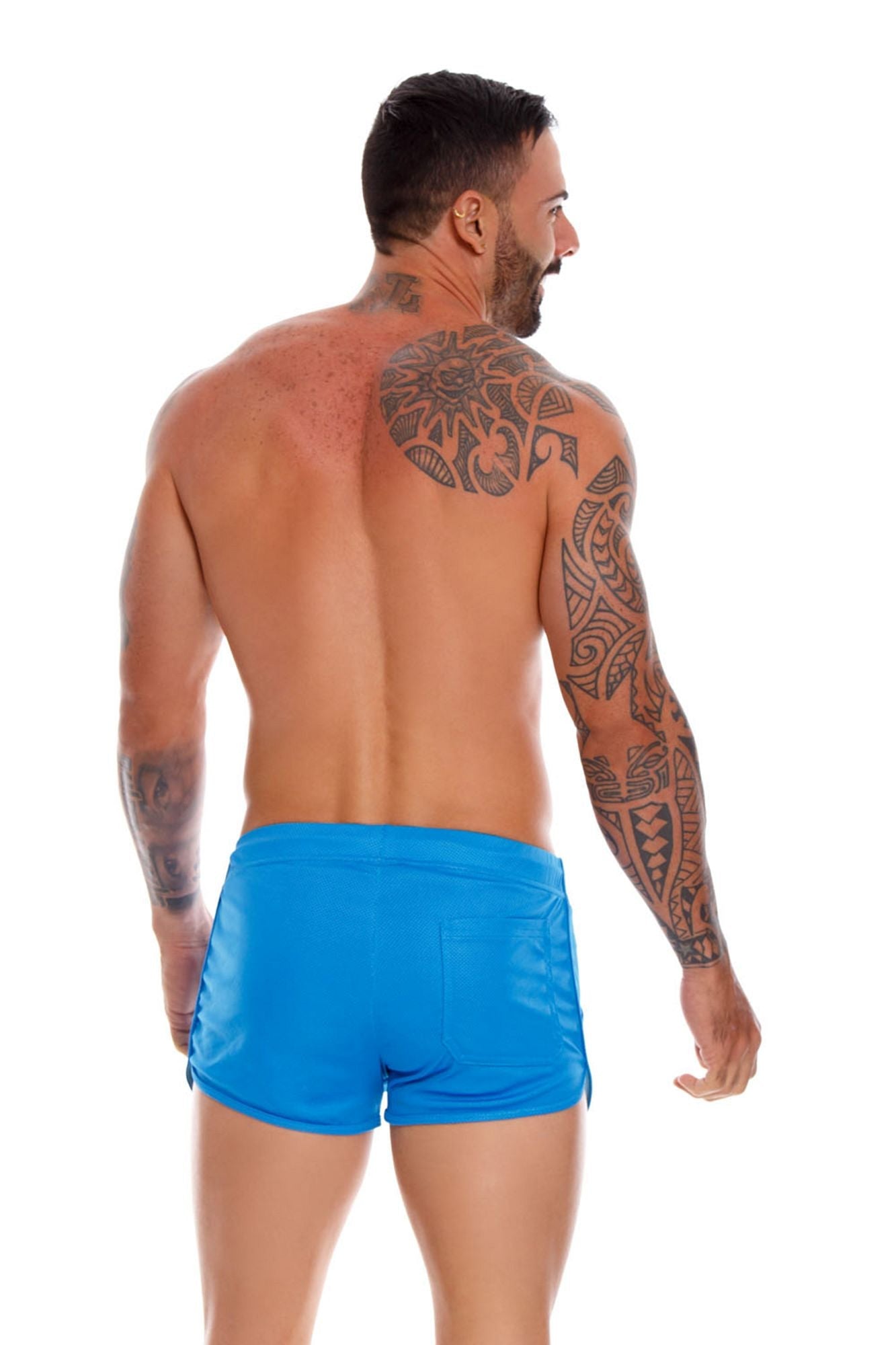 JOR 1065 MINI TRAINING - Laufhose Sprintershorts Gym Mesh Shorts - noodosz