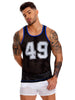 JOR 1100 RANGERS Mesh Fish Net Tank Top Stringer Fitness Muscleshirt - noodosz JOR RANGERS 1100 Mesh Fish Net Tank Top Jor Kleidung & Accessoires:Herren:Herrenmode:Fitnessmode:Sporttops nudosz.myshopify.com