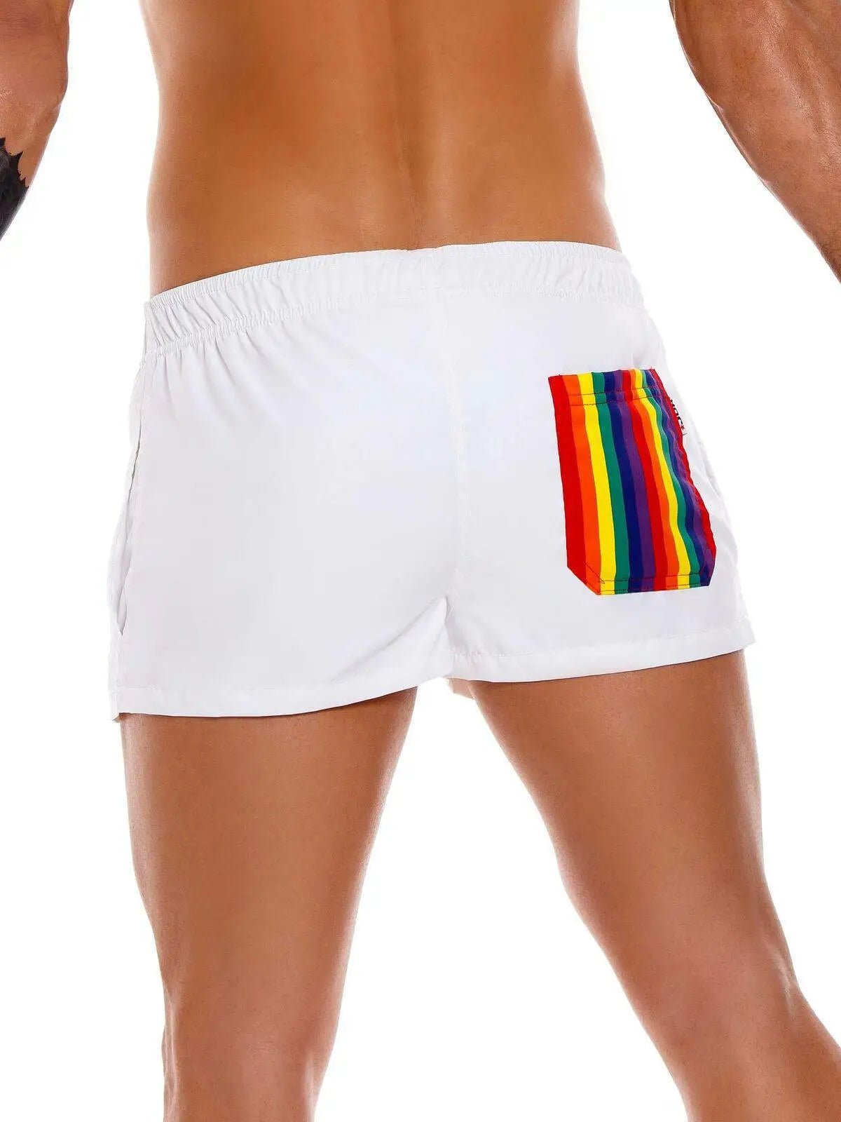 JOR 1168 PRIDE Badeshorts Badehose Surfershorts bedruckt Rainbow Regenbogen - noodosz