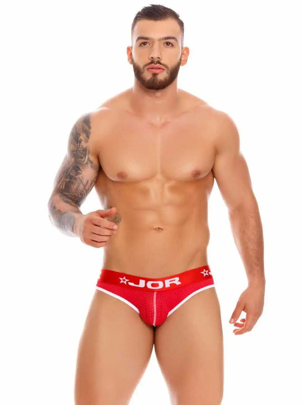 JOR 1203 Herren Unterhose Slip Brief Hipster Mesh Netz - Unterwäsche - noodosz