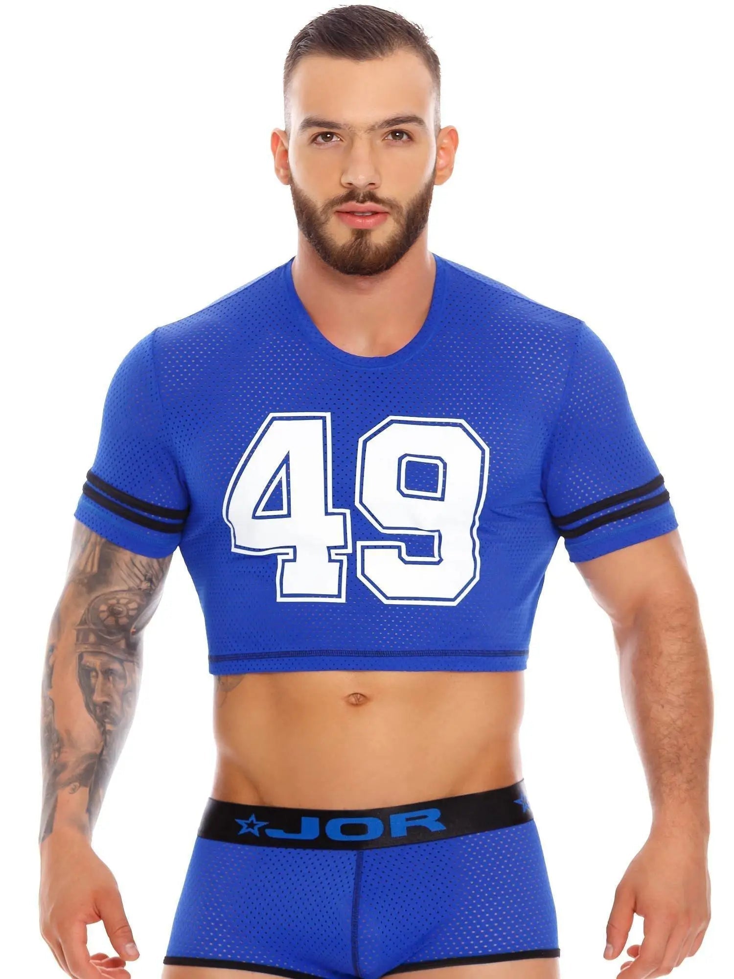 JOR 1207 RANGERS Crop Top Mesh Fish Net Tank Top - noodosz JOR 1207 RANGERS Crop Top Mesh Fish Net Tank Top Jor Kleidung & Accessoires:Herren:Herrenmode:Fitnessmode:Sporttops nudosz.myshopify.com