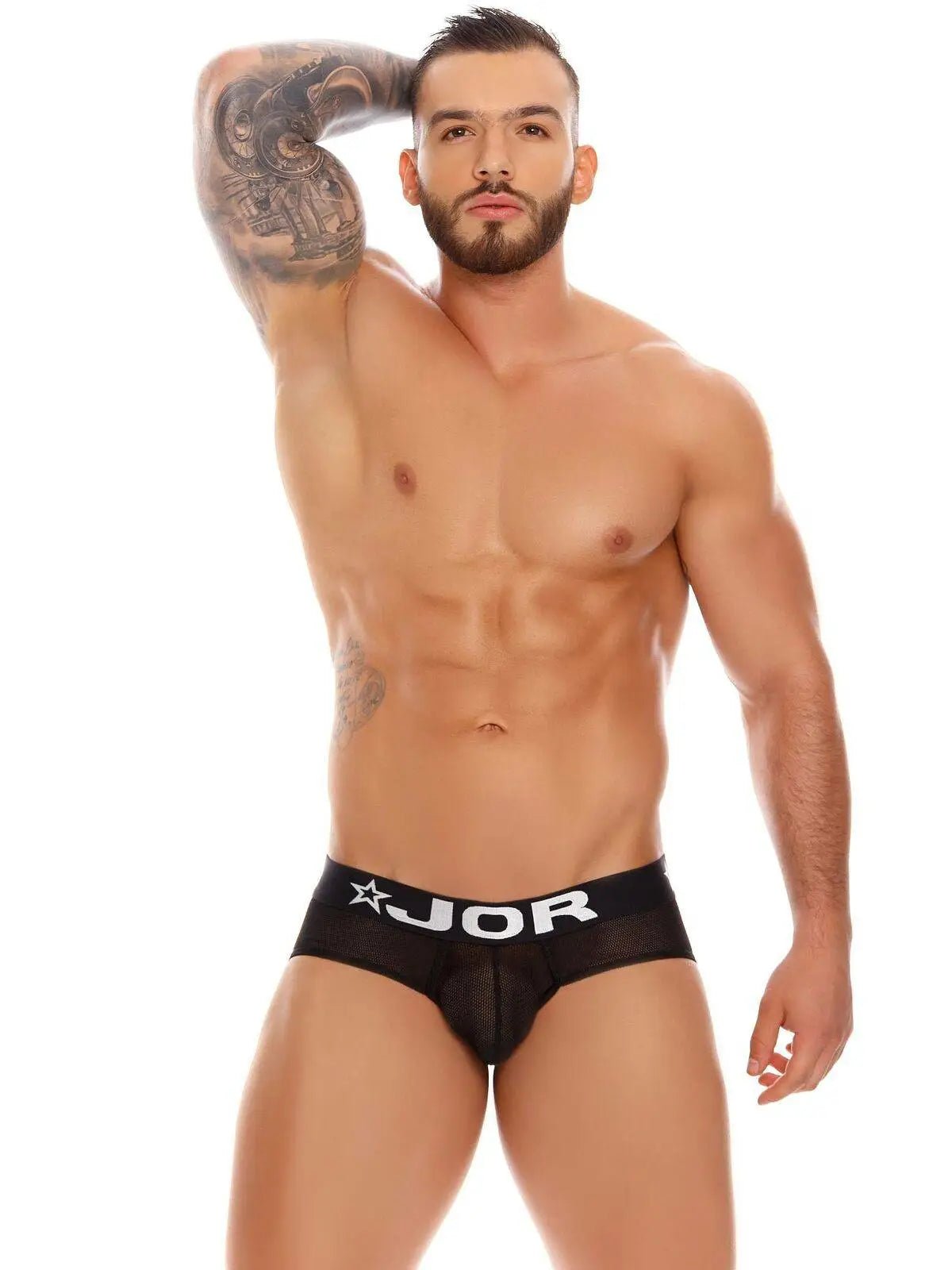 JOR 1211 Herren Jock Jockstrap Slip Unterhose - Mesh Netzstoff - noodosz