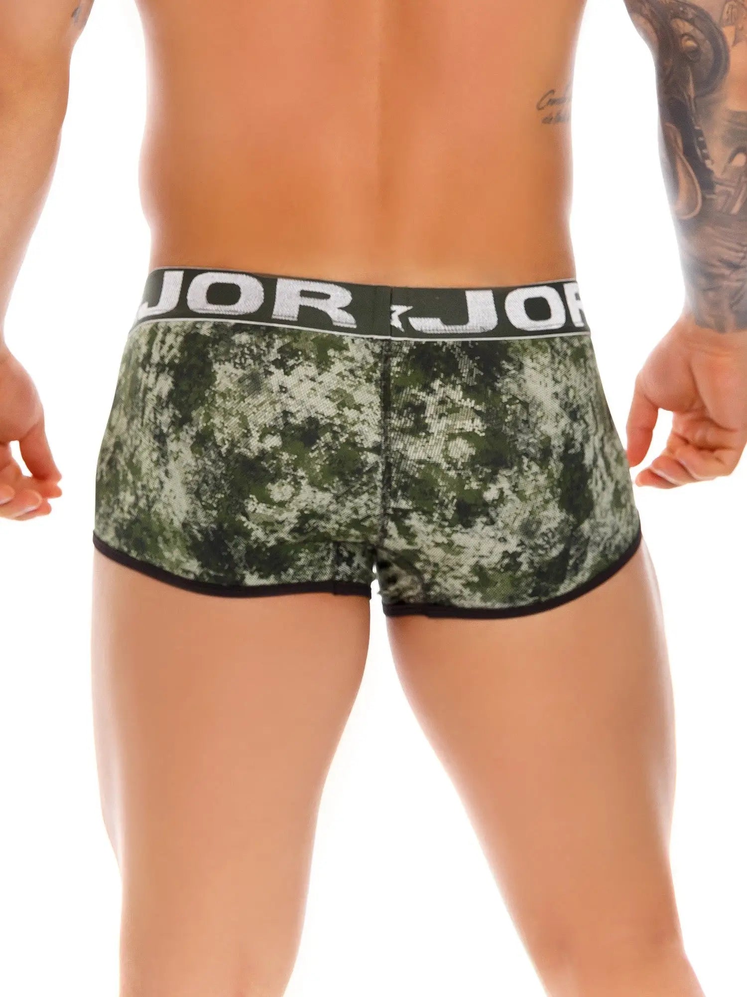 JOR 1217 Herren Boxer Boxershorts Trunk bedruckt mit Motiv Army Camou - noodosz