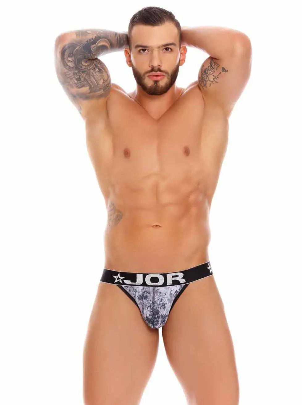 JOR 1219 Army Herren sexy G-String bedruckt Motiv Jockstrap String Tanga Slip - noodosz