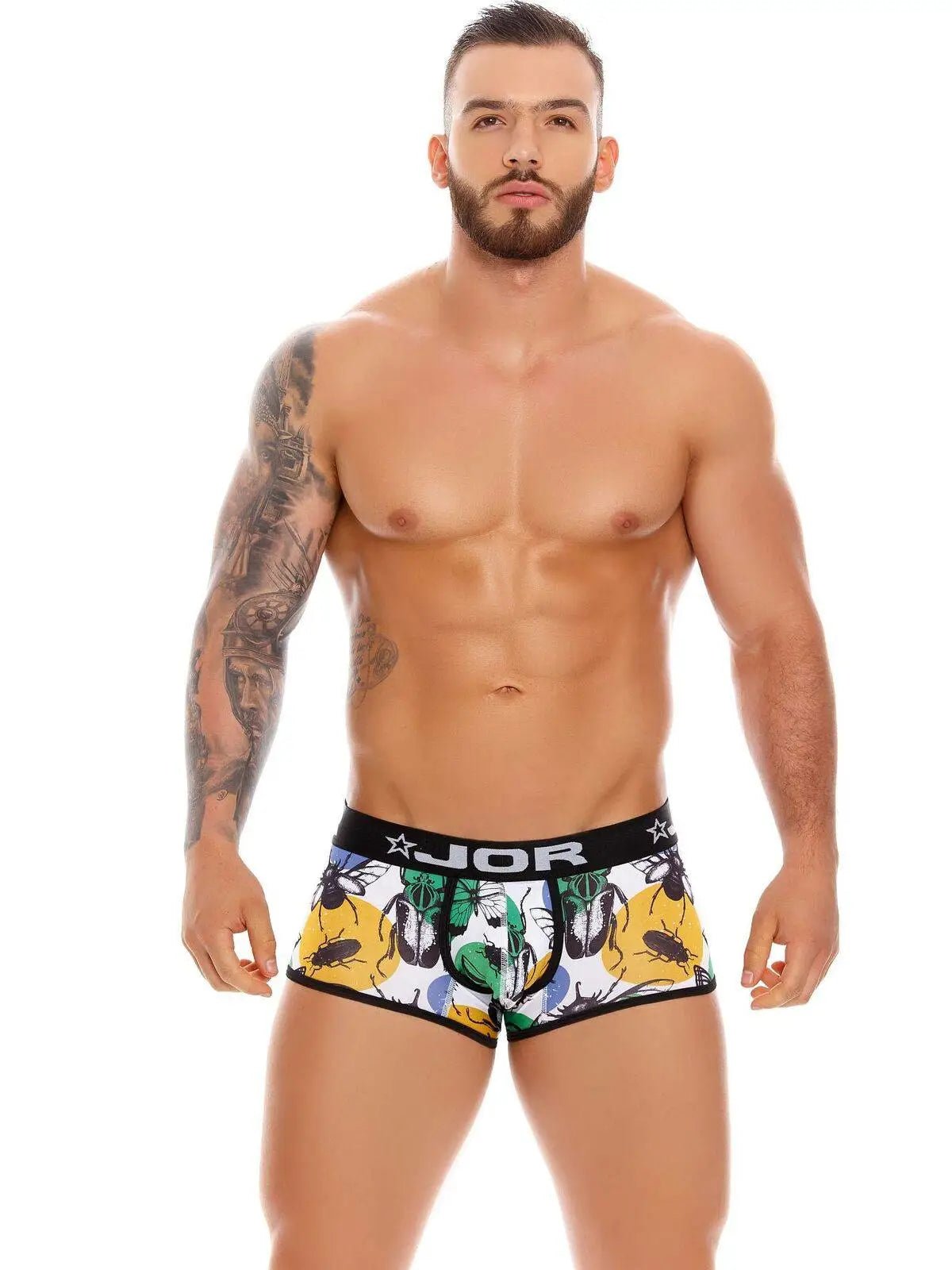 JOR 1240 Herren Boxer Boxershorts Unterhose bedruckt mit Motiv Trunk Panties - noodosz