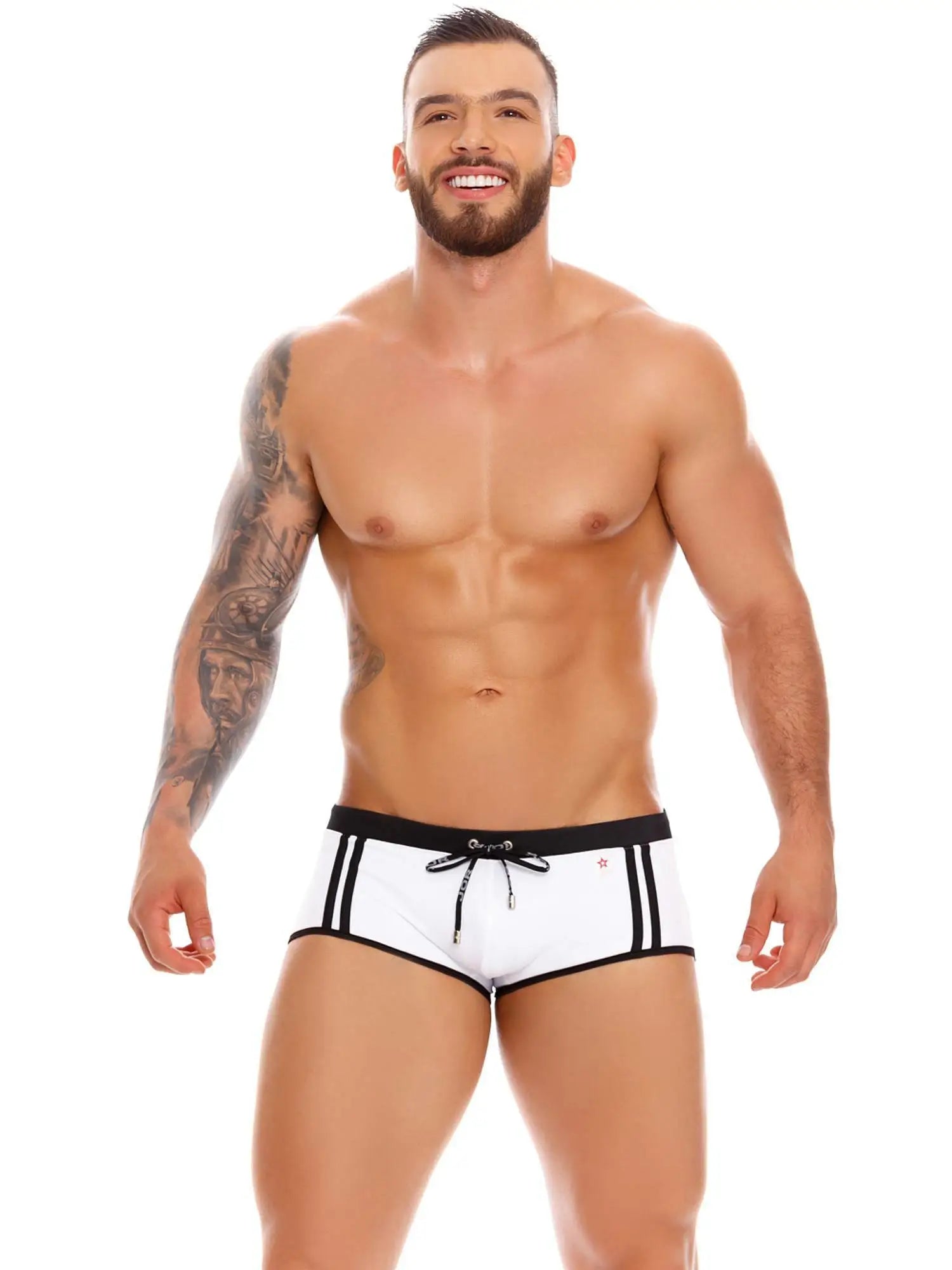 JOR 1259 - Herren Badehose Badeboxer Schwimmhose Swimwear - noodosz