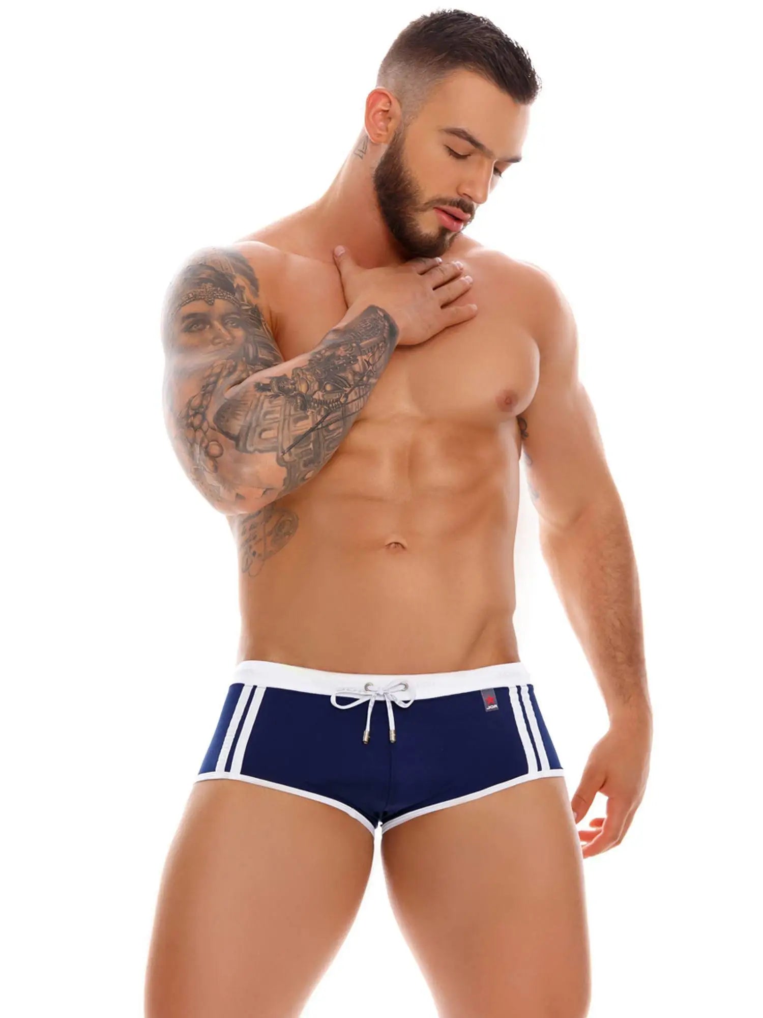 JOR 1259 - Herren Badehose Badeboxer Schwimmhose Swimwear - noodosz