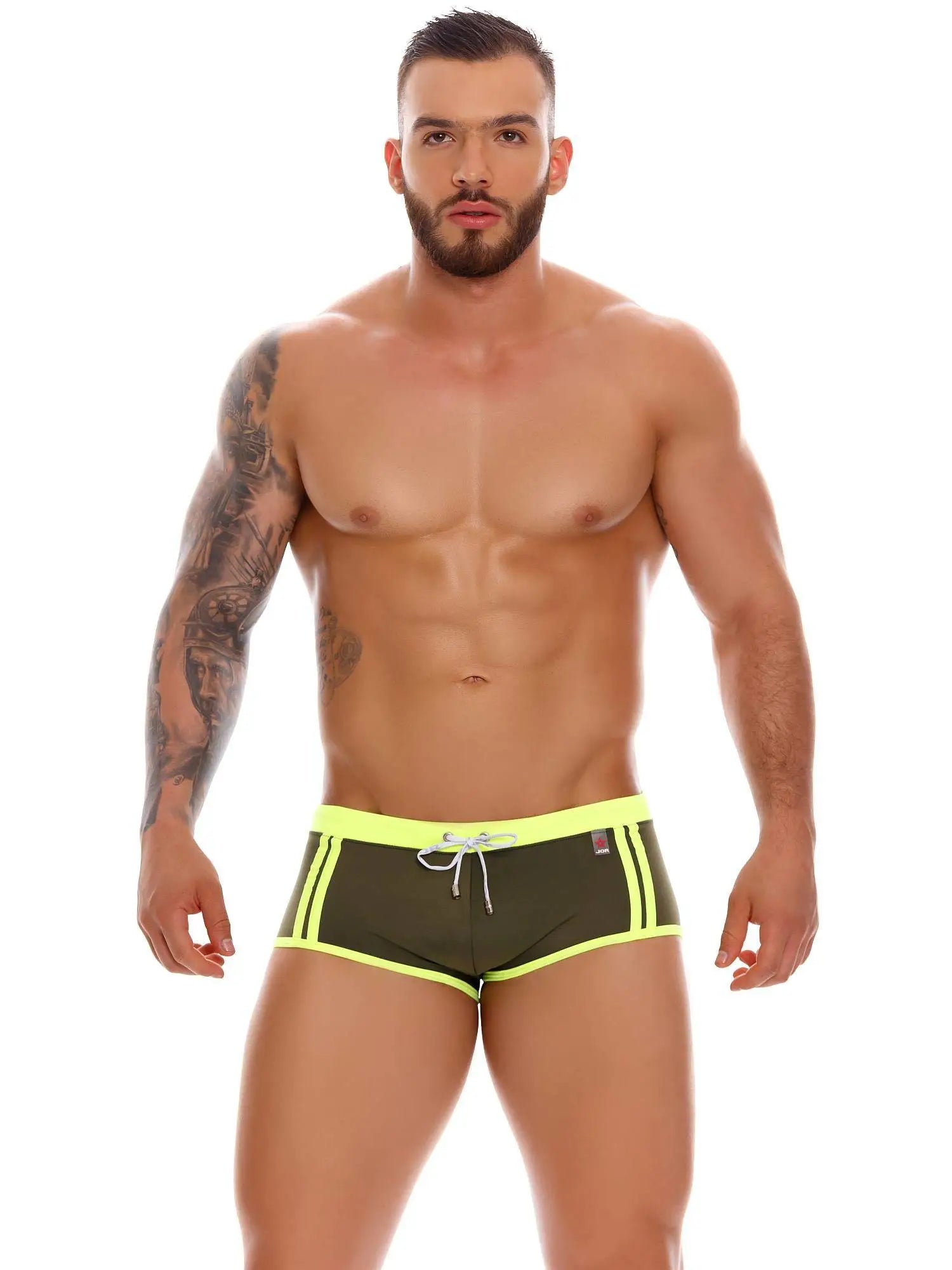 JOR 1259 - Herren Badehose Badeboxer Schwimmhose Swimwear - noodosz