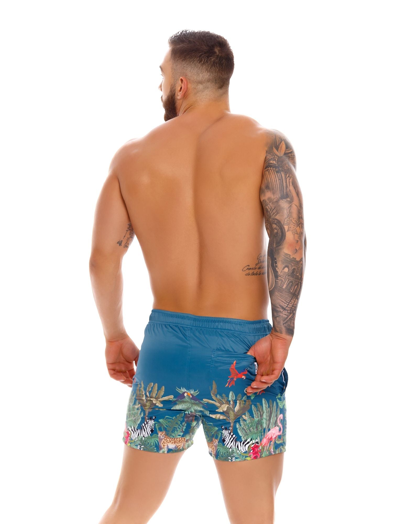 JOR 1284 AMAZONIA Badeshorts, Boardshorts bedruckt - noodosz - Jor - Kleidung & Accessoires:Herrenmode:Bademode