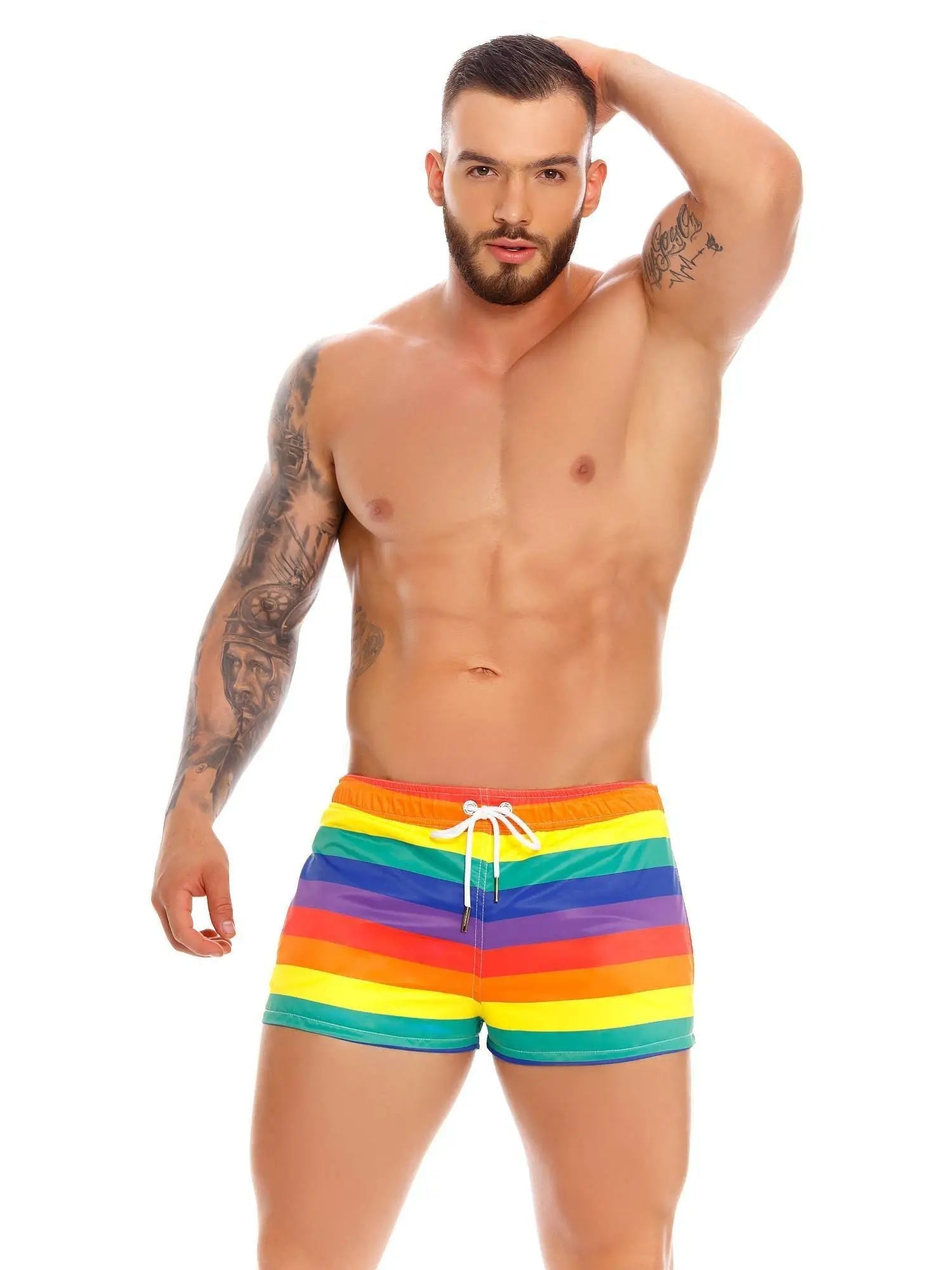 JOR 1290 PRIDE MINI Boardshorts Badeshorts Surfershorts bedruckt - noodosz