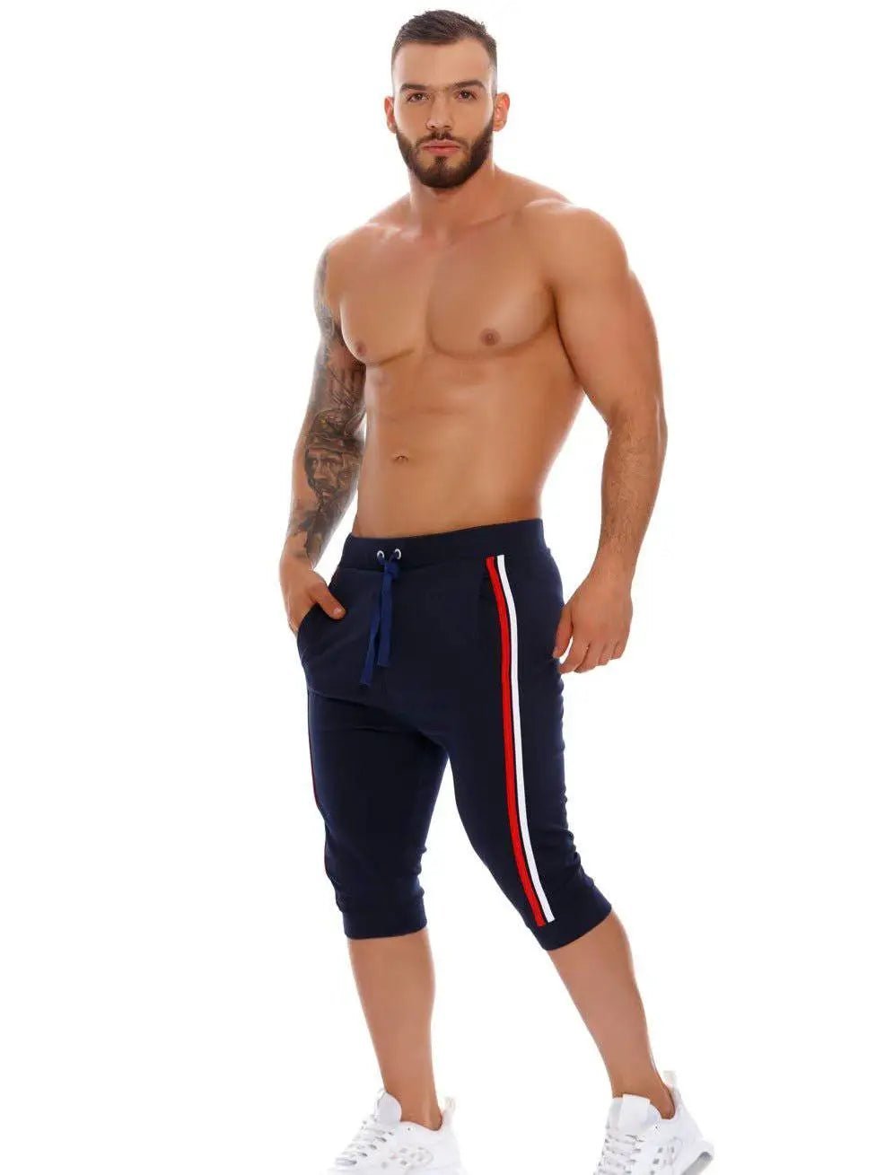 JOR 1308 PARIS Herren Sporthose 3/4 Trainingshose Jogginghose - noodosz