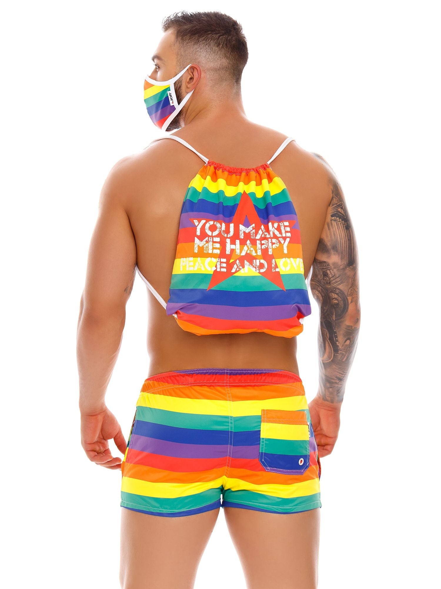 JOR 1319 PRIDE Sportbeutel Turnbeutel Strandbeutel - noodosz JOR 1319 PRIDE Sportbeutel Turnbeutel Strandbeutel Jor Kleidung & Accessoires:Herren:Herren-Accessoires:Taschen nudosz.myshopify.com