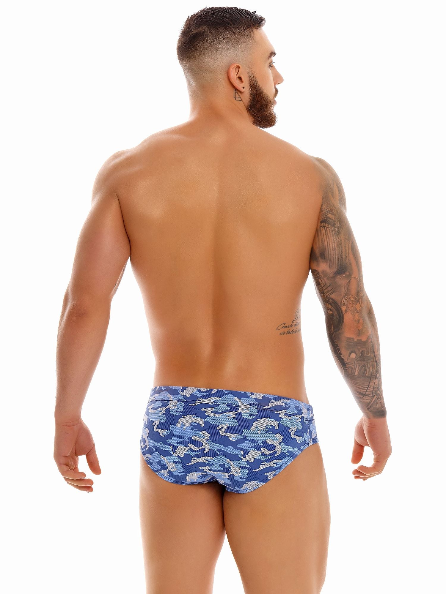 JOR 1419 ALPHA Herren Badehose in Camouflage Optik - noodosz - Jor - Kleidung & Accessoires:Herren:Herrenmode:Bademode