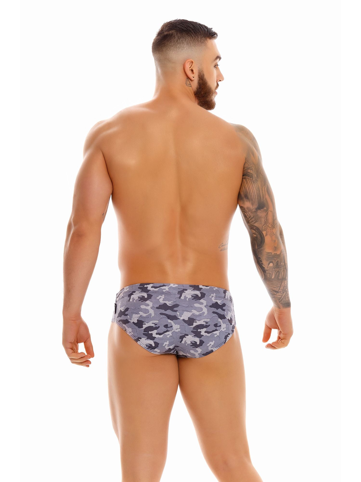 JOR 1419 ALPHA Herren Badehose in Camouflage Optik - noodosz - Jor - Kleidung & Accessoires:Herren:Herrenmode:Bademode