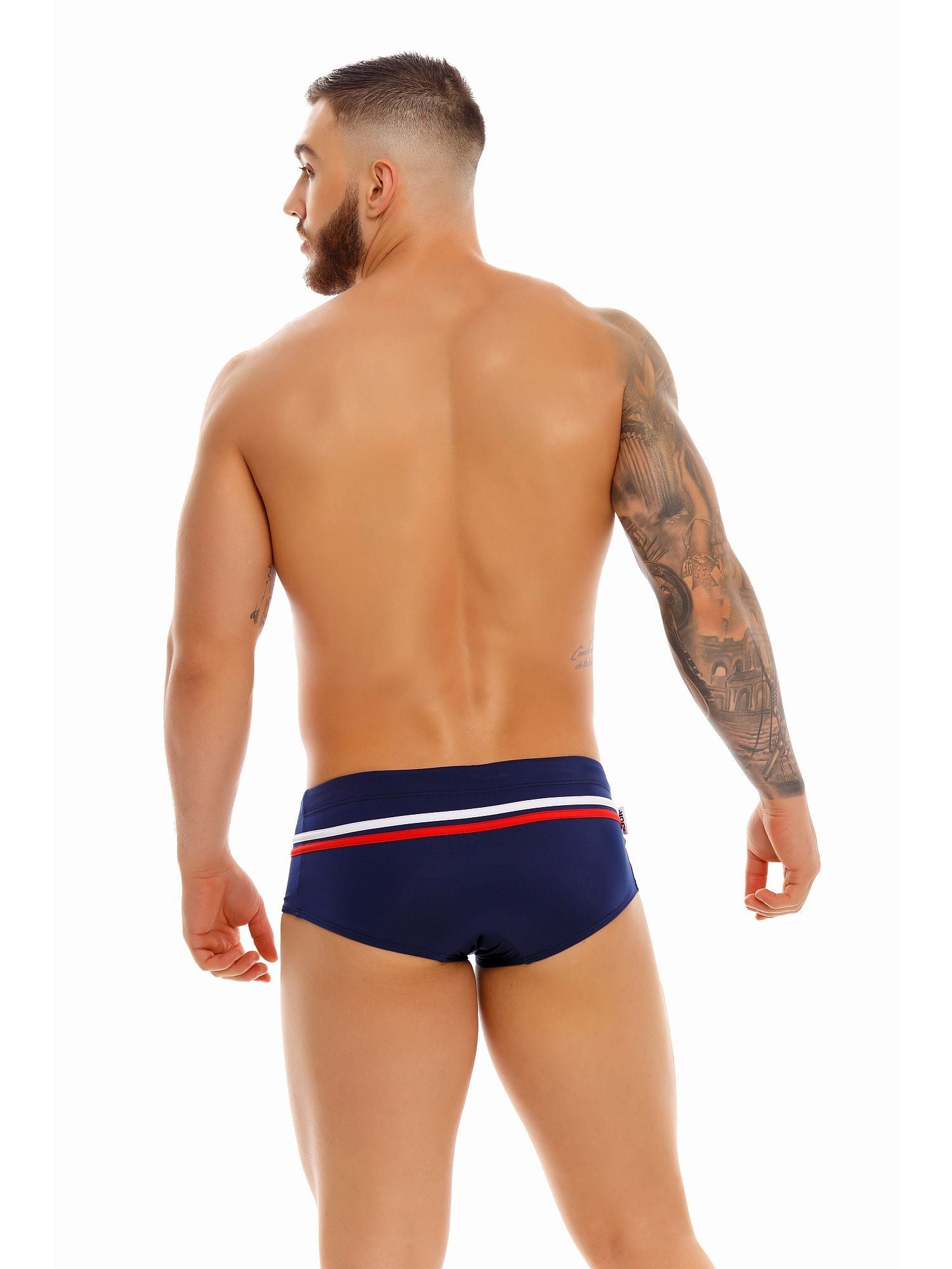 JOR 1424 SQUBA Herren Badehose mit Streifen - Jor - Shop Deutschland Noodosz